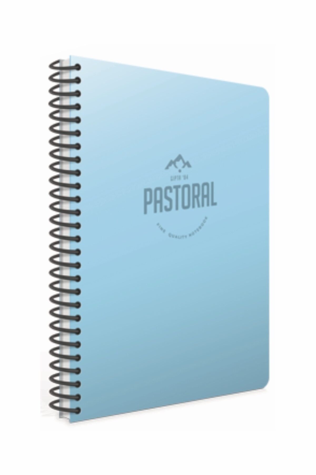 Gıpta-Pastoral Checkered Spiral PP Cover Notebook 4 Pieces A4 120 Sheets 7