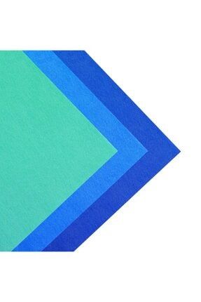 Kalın Keçe 50x50 Cm Mavi Tonlar 3 Renk KK-0111