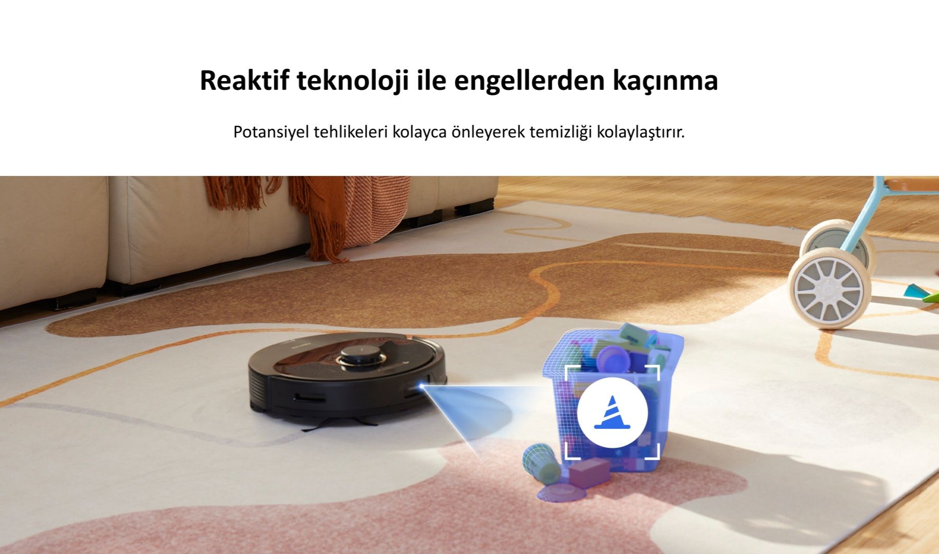 Roborock Vacuum Cleanner Q8 Max Robot Süpürge Beyaz Fiyatı, Yorumları -  Trendyol