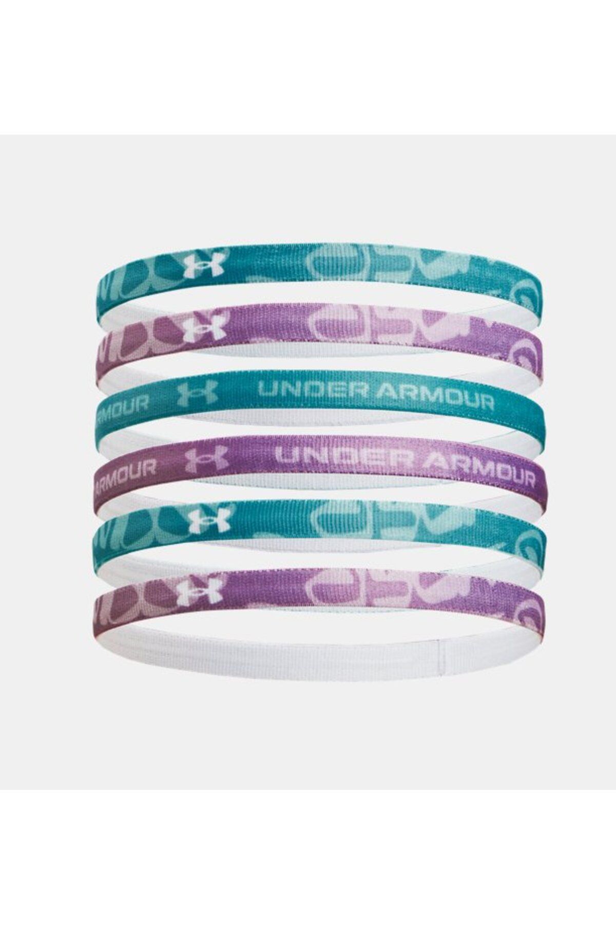 Повязки на голову Under Armour Girls UA с рисунком — 6 шт. 1281857-464