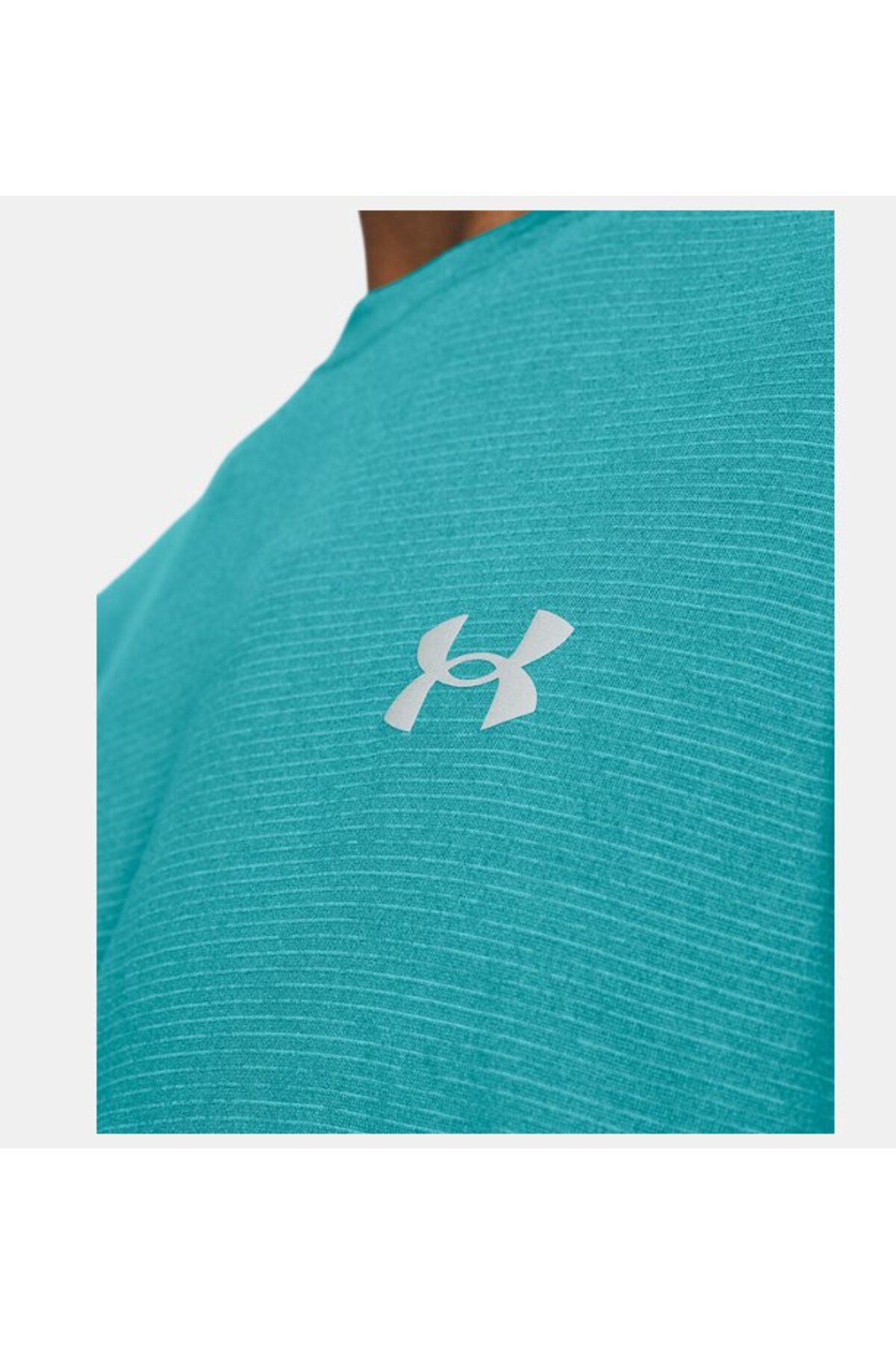 تی شرت آبی مردانه راه اندازی آستین کوتاه UA 1382582 464 Under Armour
