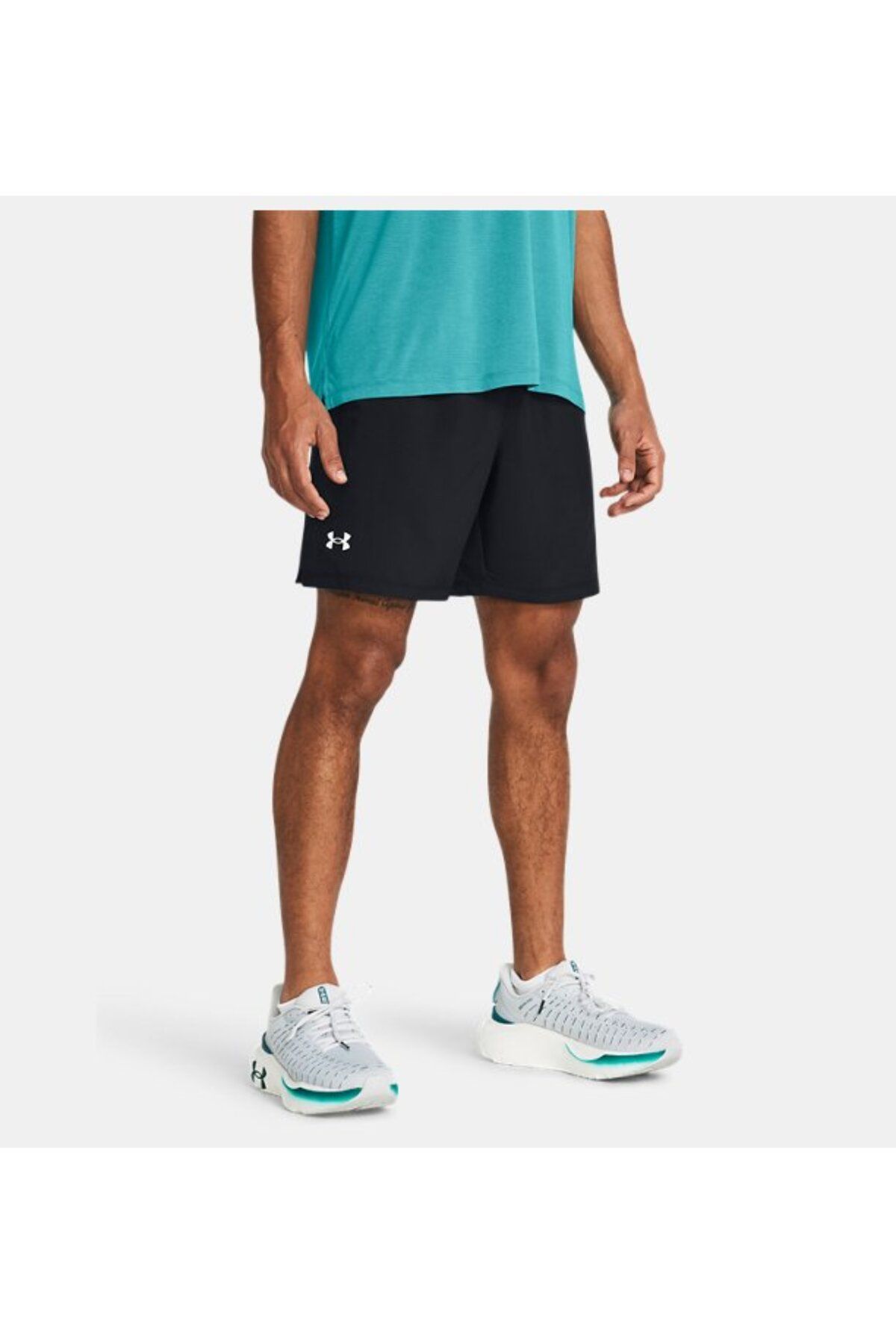 شورت ورزشی مشکی مردانه 7 اینچ UA بدون راه اندازی 382622 001 Under Armour