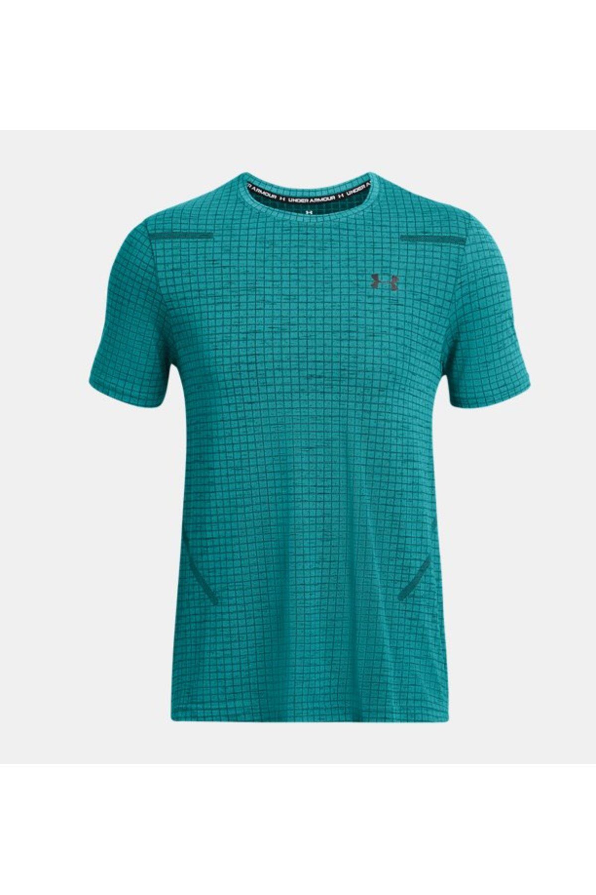 تی شرت سبز مردانه آستین کوتاه شبکه یکپارچه نر 1376921 464 Under Armour