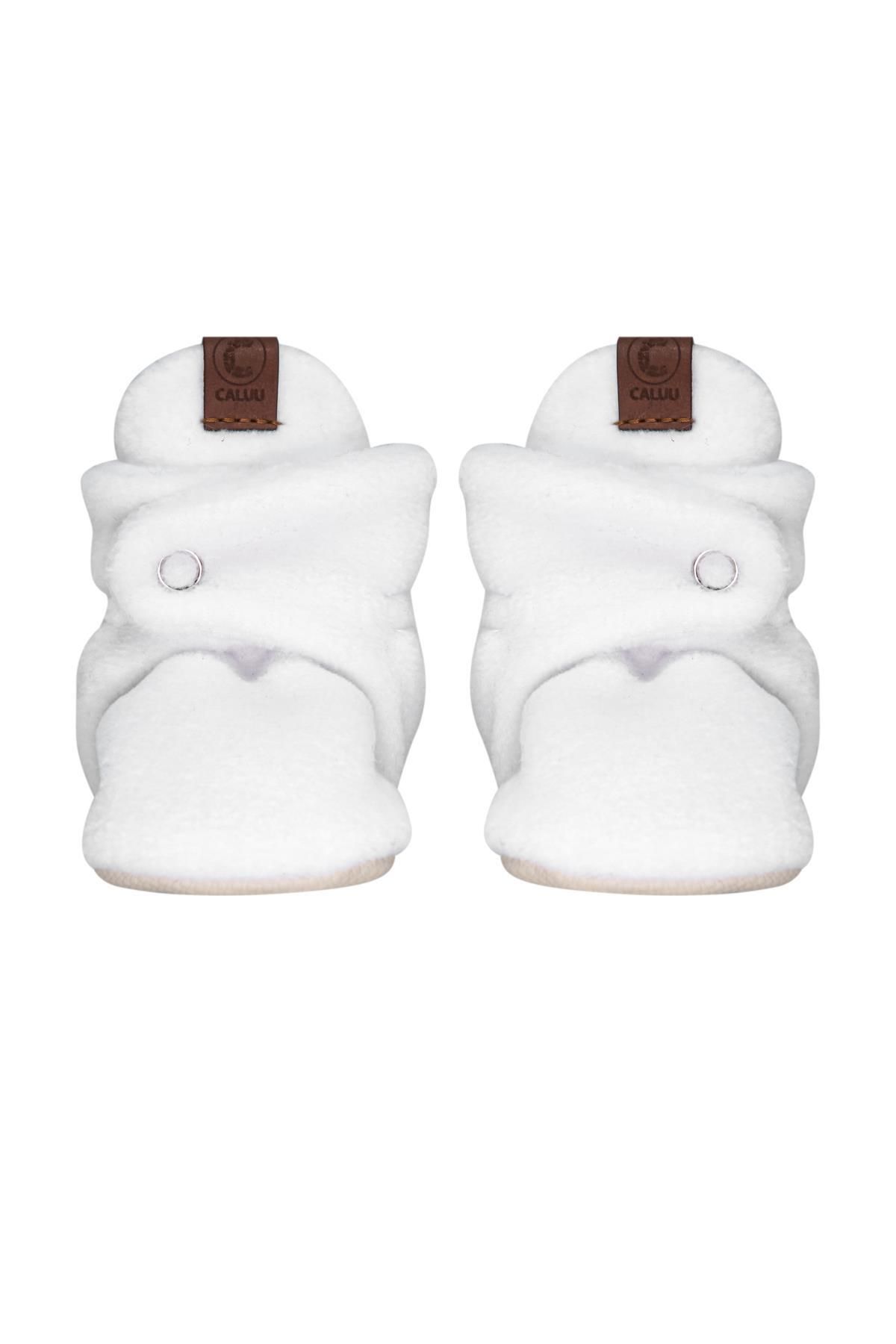 Caluu Baby Non Slip Sole Baby Slippers First Step Home Booties