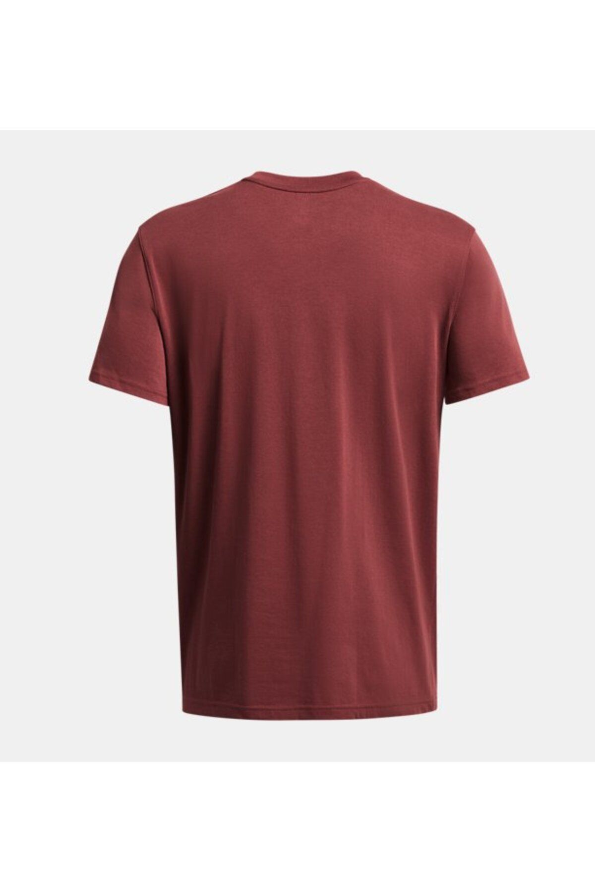 تی شرت قرمز مردانه آرم قفسه سینه سمت چپ در وزن سنگین آستین کوتاه 1382904 688 Under Armour