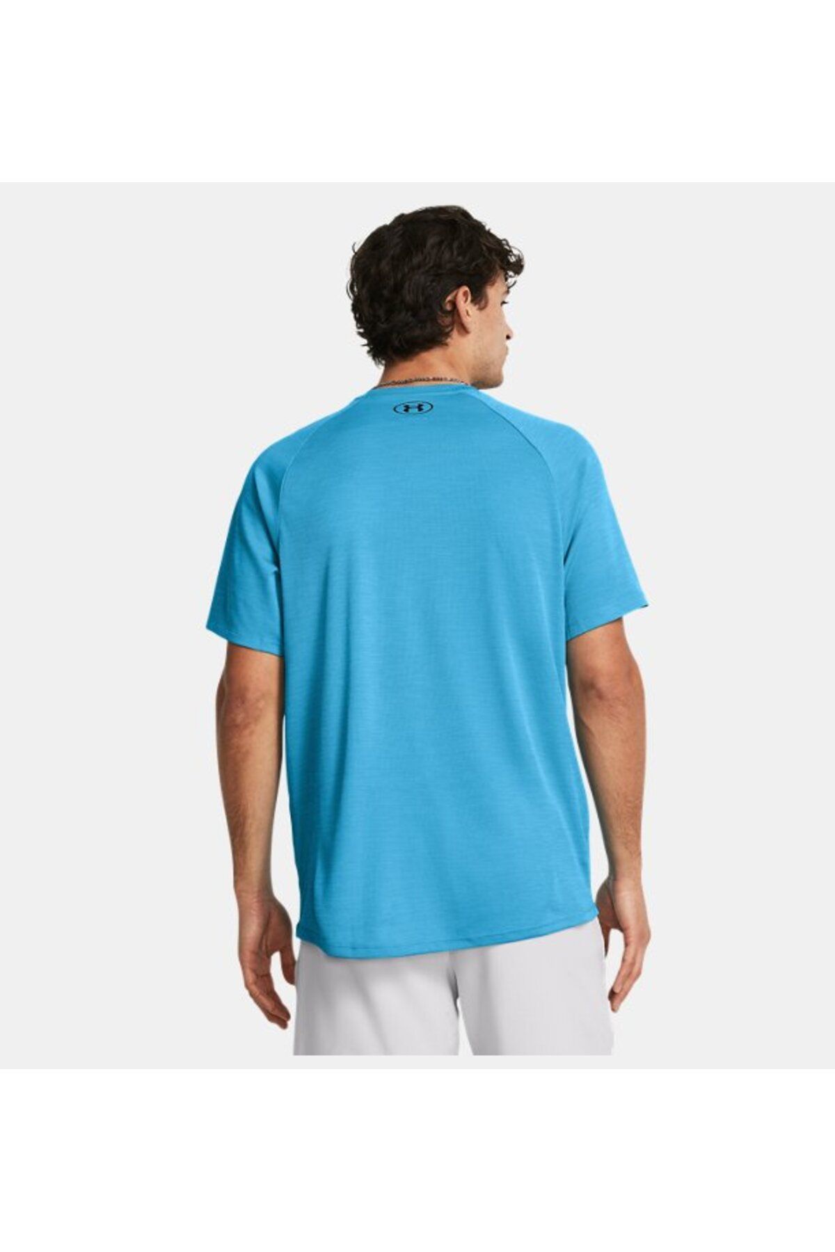 تی شرت آبی مردانه آستین کوتاه در UA Texturtred 1382796 419 Under Armour