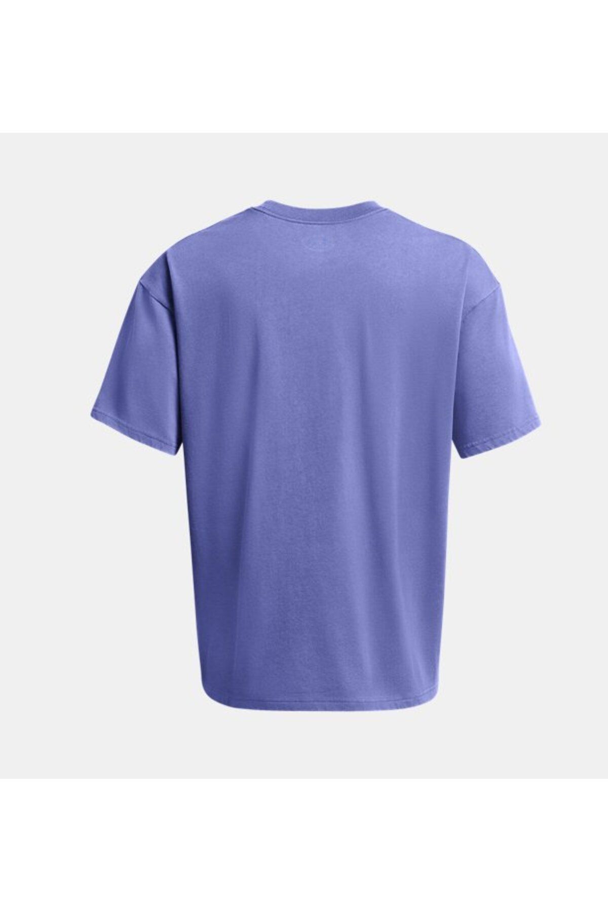 تی شرت بنفش مردانه آستین کوتاه بزرگ در وزن سنگین 1385573 561 Under Armour