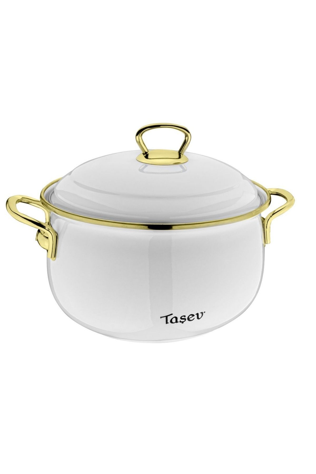 Sultan - 18 cm Tencere Beyaz