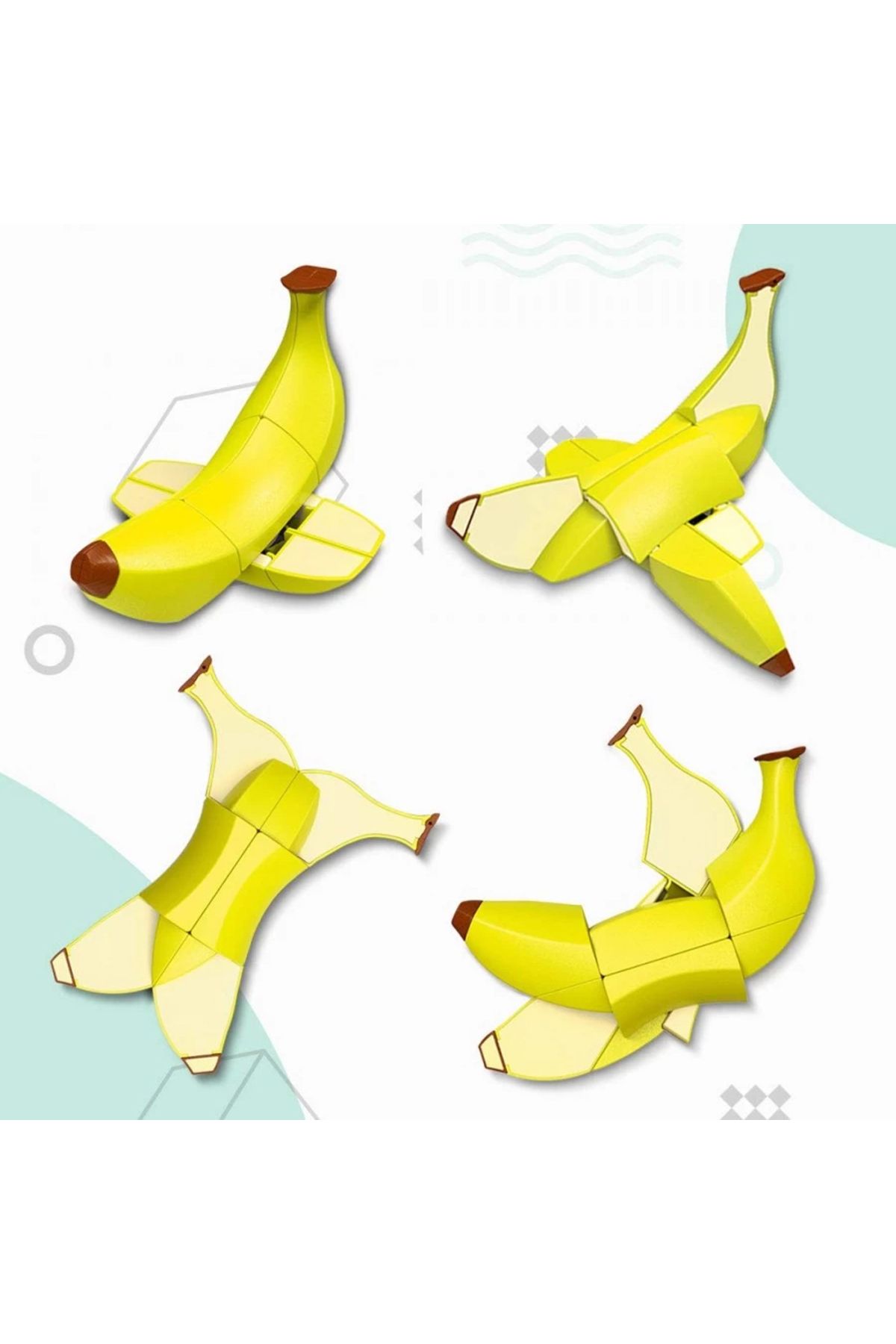 OYUNCAK STORE-Rubik's Cube Banana Shaped - Intelligence Cube 3