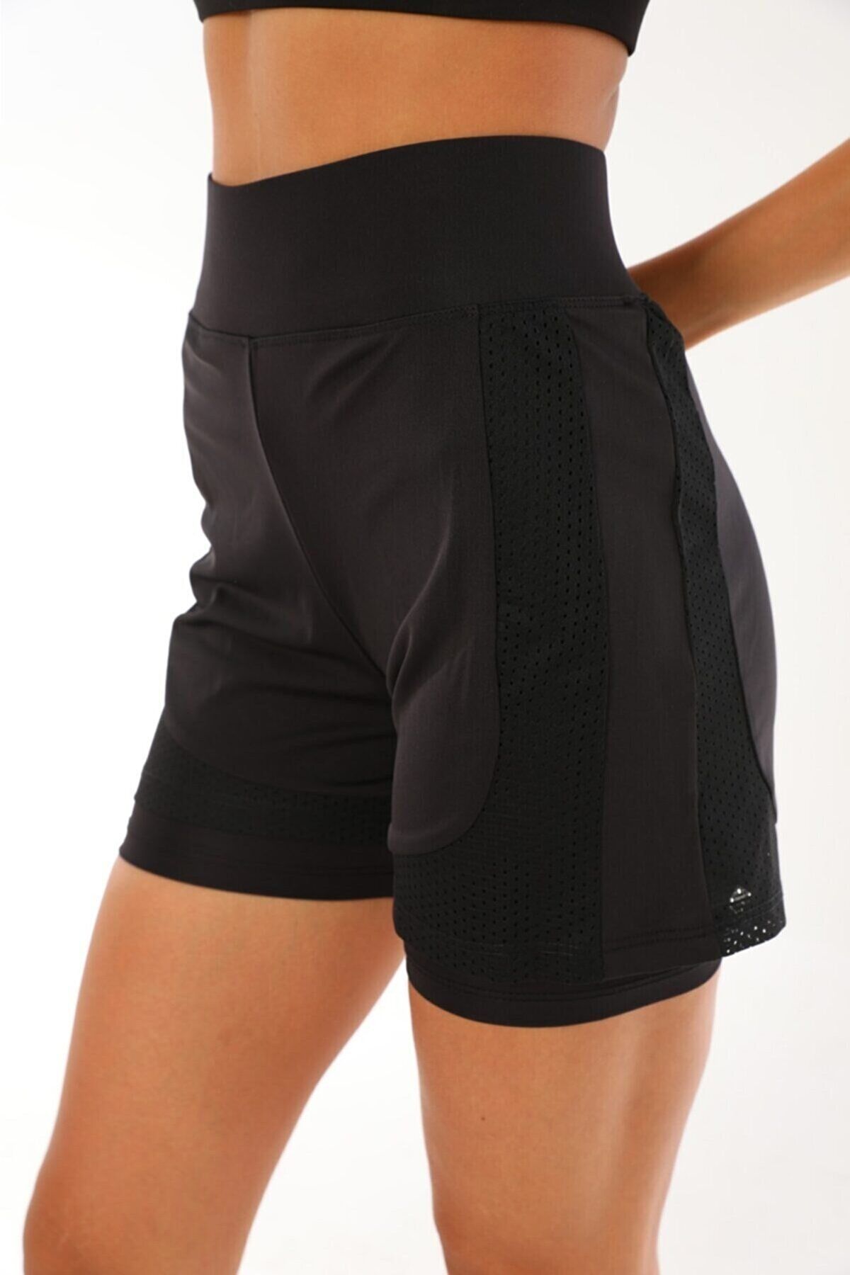 winmoda Women's Sports Shorts 2 Pockets - Trendyol
