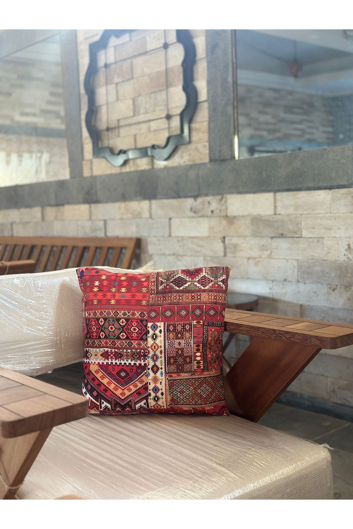Karam Home Cushion Cushion Cover Multicolor Square
