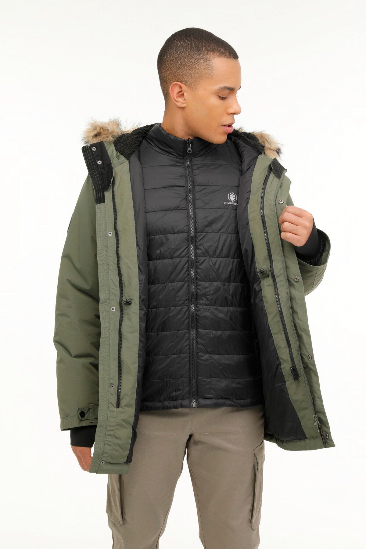 Lumberjack parka new arrivals
