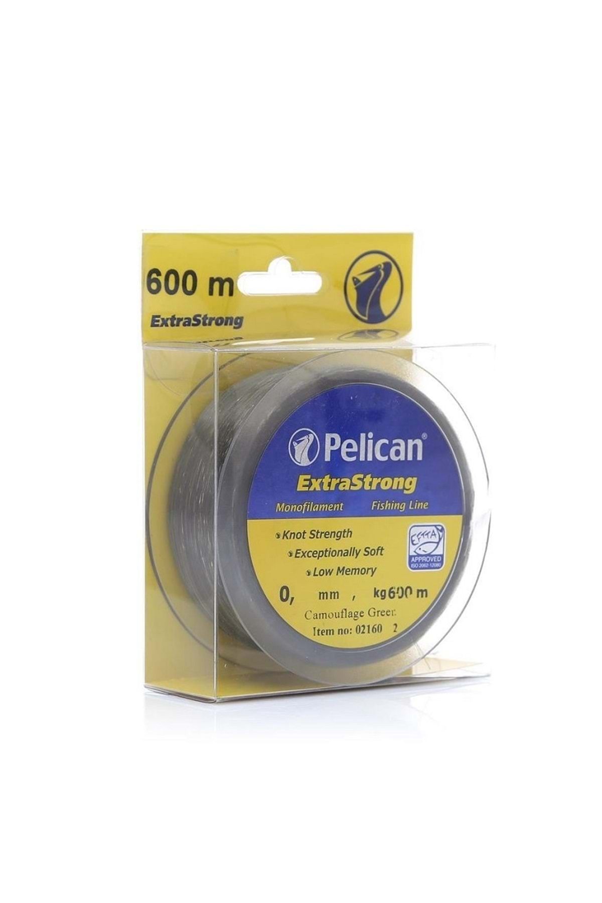 Pelican 600 Mt Spool Reel Camouflage Green Extra Strong Fishing Line -  0.28mm - Trendyol
