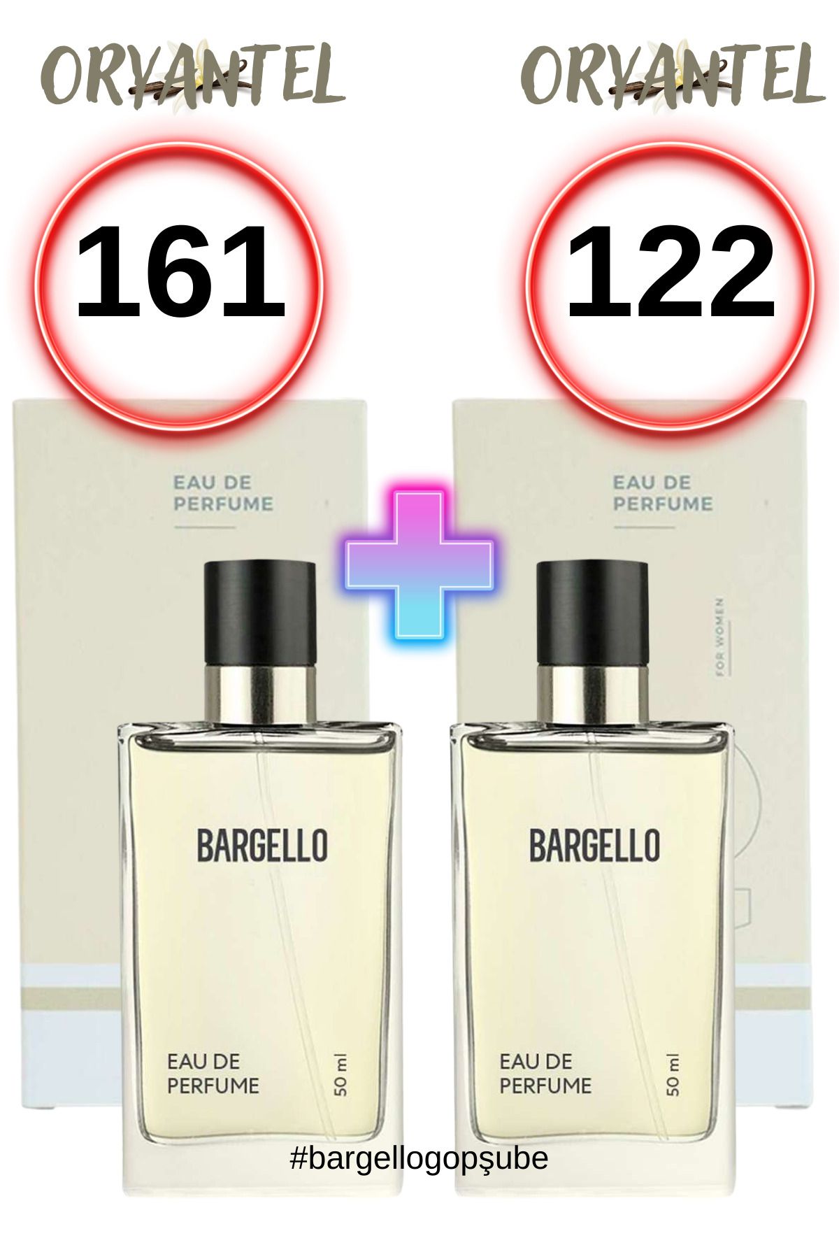 ست عطر زنانه 161 Oriental 50 ml Edp 122 Oriental Bargello