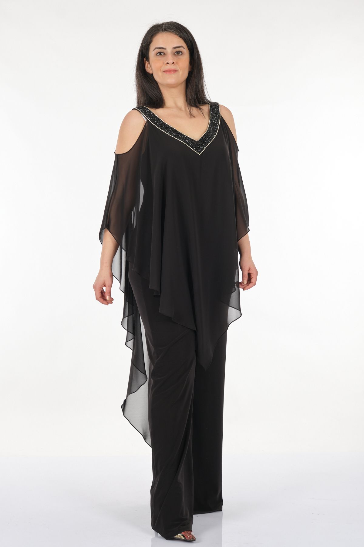 ROZESAH Plus Size Jumpsuit Black Plus Size