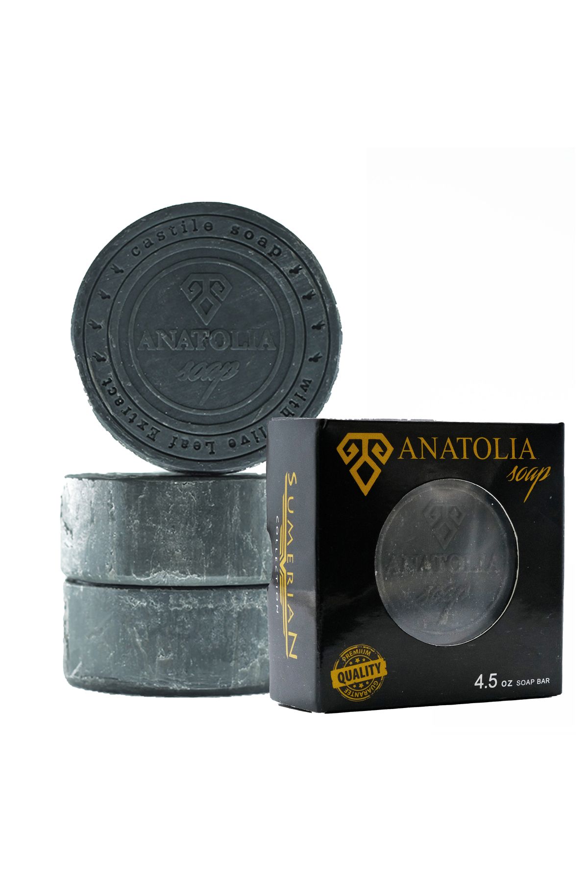 Anatolia Soap-Get Rid of Toxins on the Skin with the Sumerian Activated Carbon Thyme Grape Seed Soap 5
