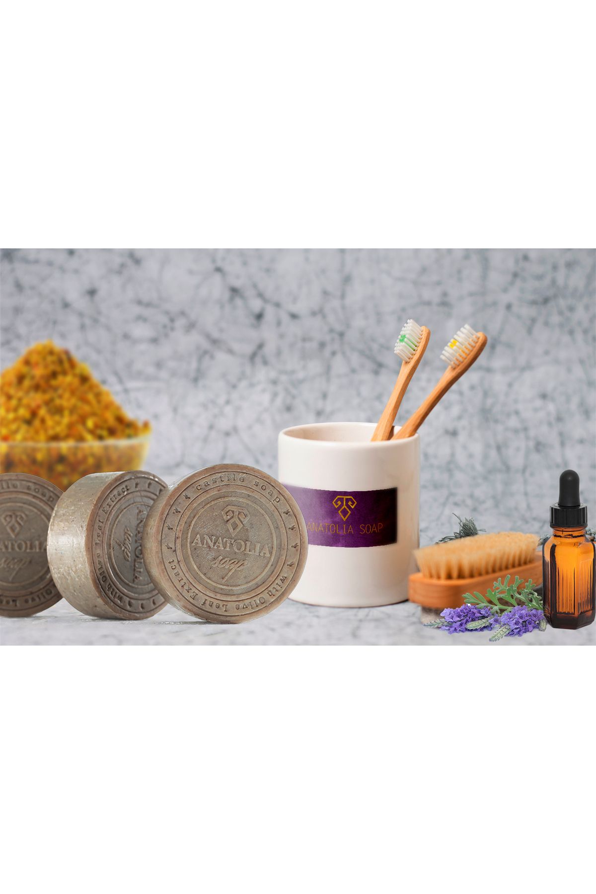 Anatolia Soap-Sumerian Donkey Milk Propolis Lavender Soap 6