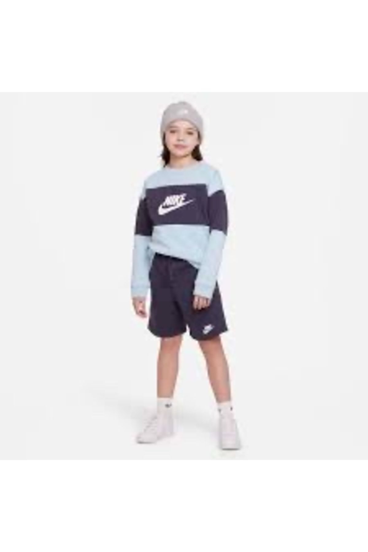 Nike Sweatsuit set Blue Regular fit Trendyol
