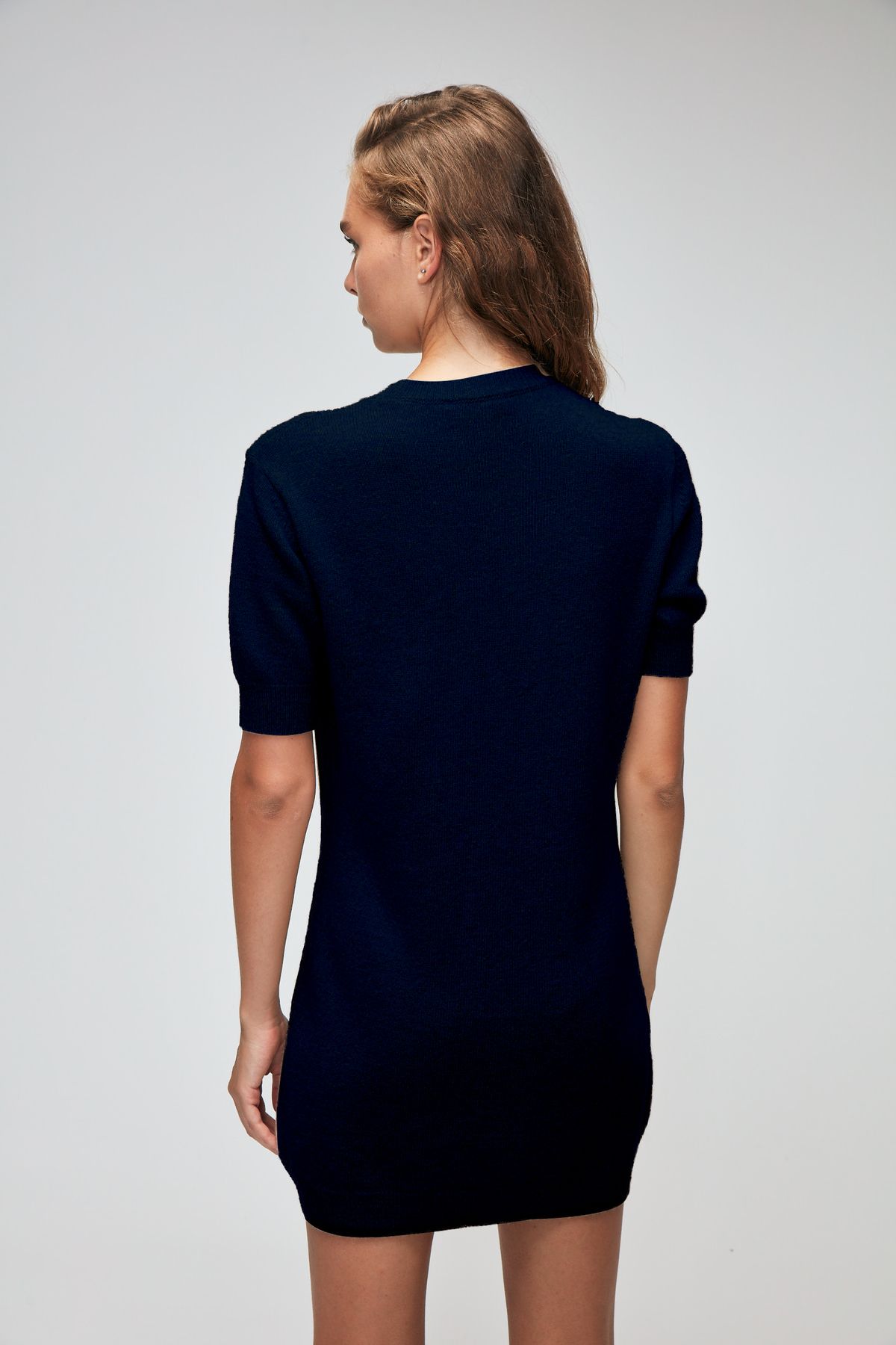 Dark blue t sales shirt dress