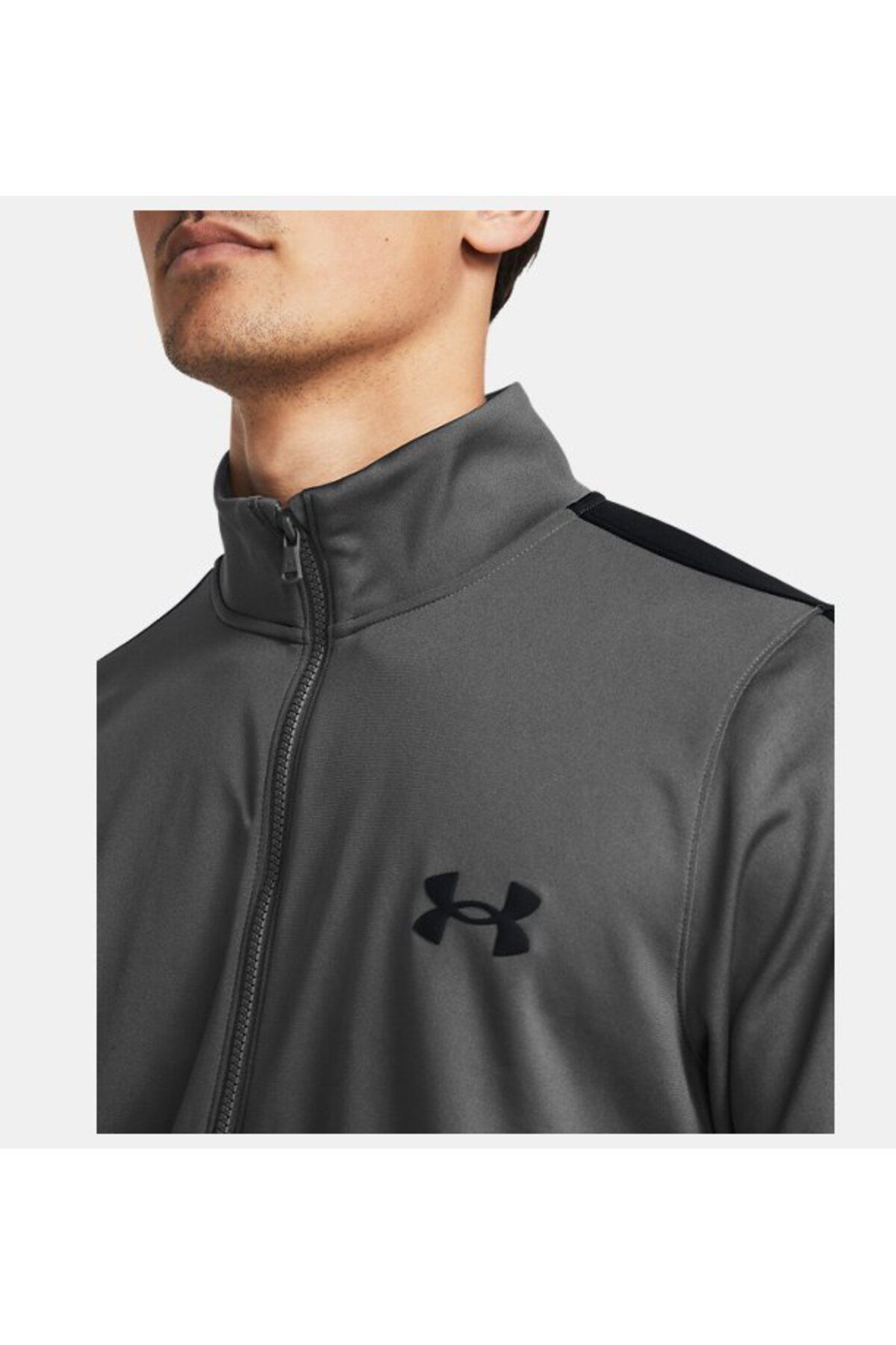 ست گرمکن خاکستری مردانه تیم TrackSuit UA در EMEA 1357139 025 Under Armour