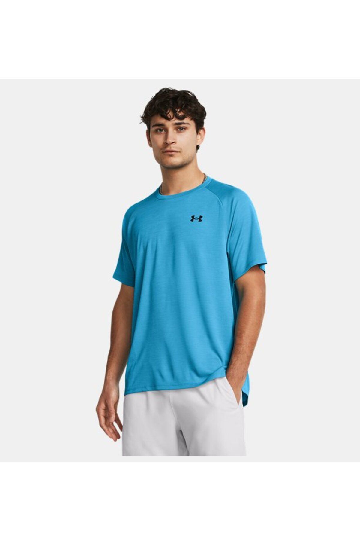 تی شرت آبی مردانه آستین کوتاه در UA Texturtred 1382796 419 Under Armour