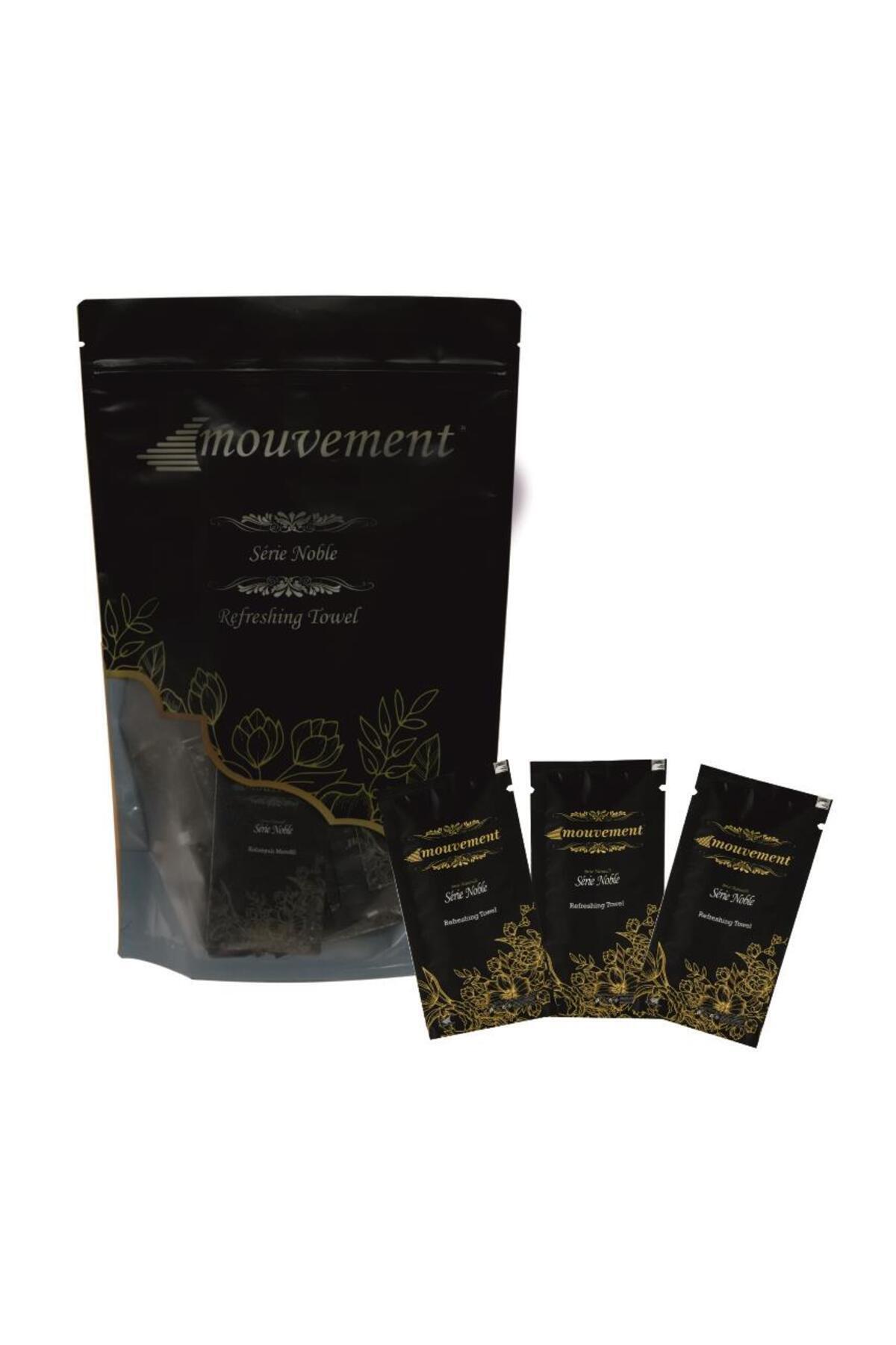 MOUVEMENT 80 Adet - Kolonyalı Islak Mendil - Platinium Sêries Noble fotoğrafı 2 (önizleme)