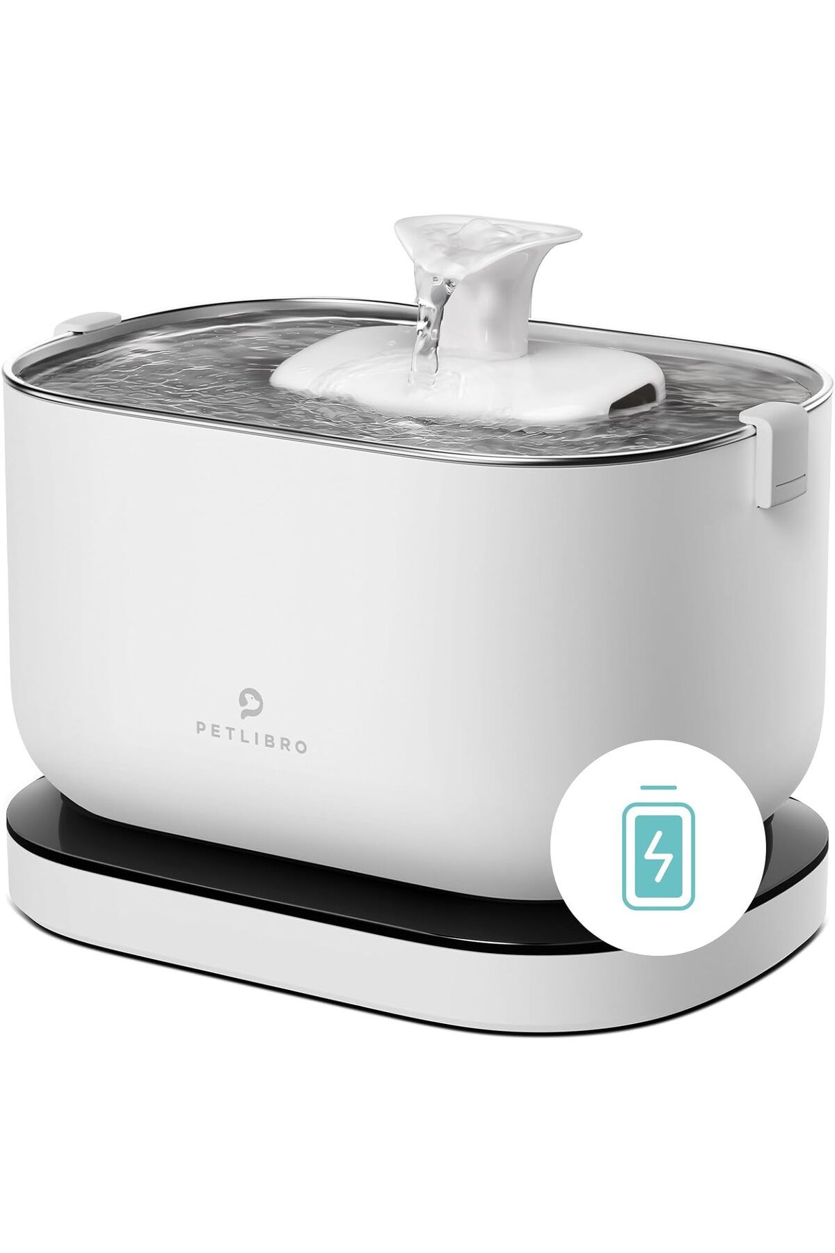 petlibro-Cat fountain, wireless, BPA free, ultra-quiet, with motion sensor, Dockstream battery operated 1