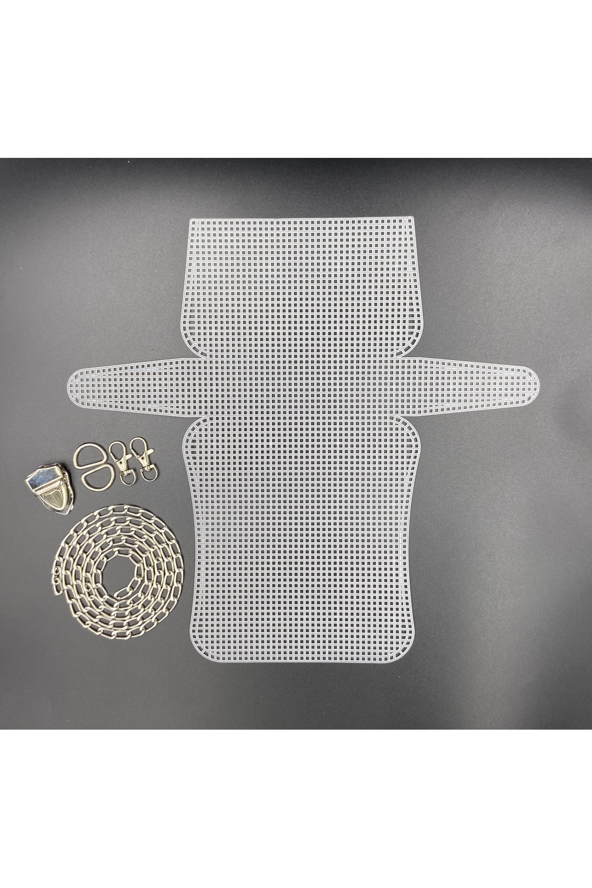 Genel Markalar PLASTİK KANVAS ÇANTA SET