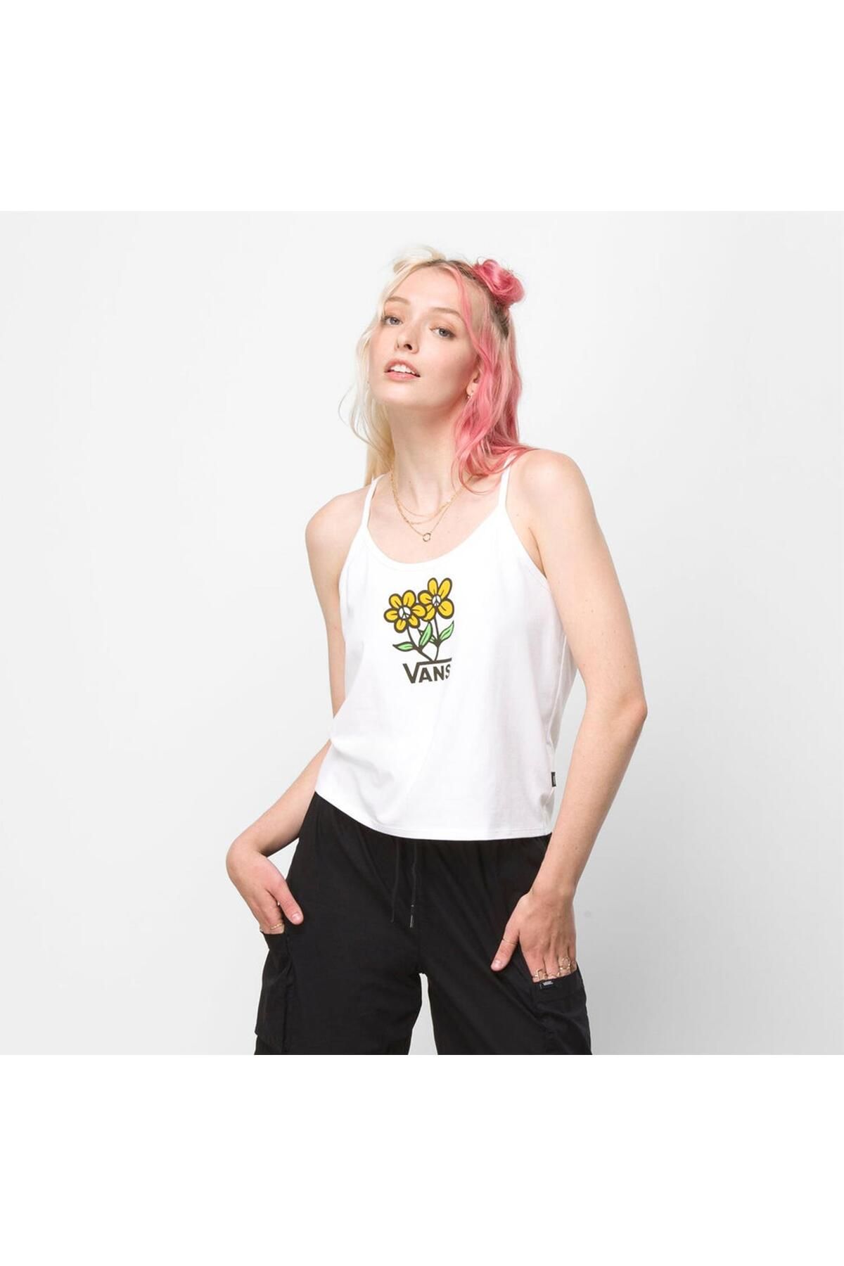 Vans T Shirt White Regular fit Trendyol