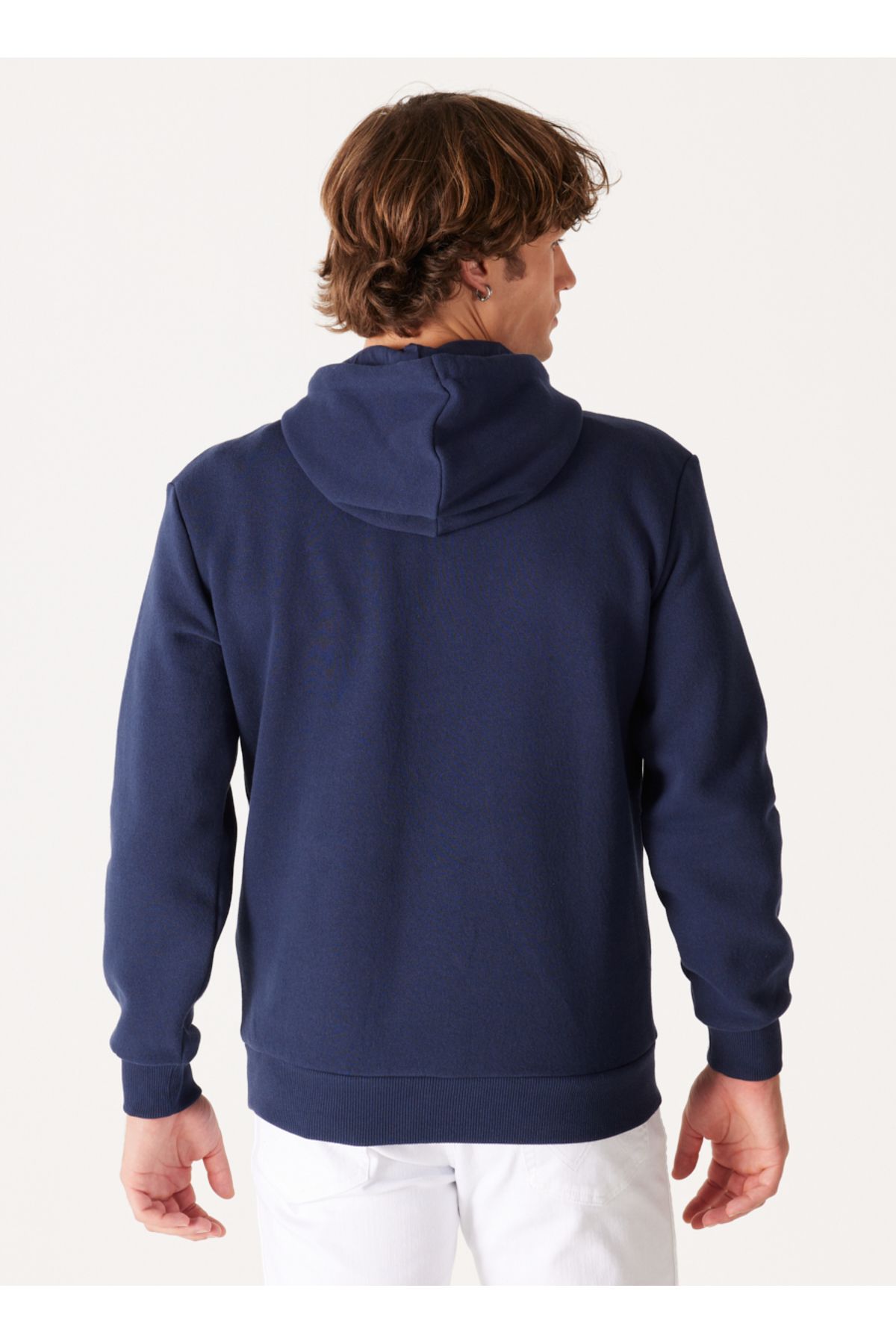 سویشرت آبی مردانه پیراهن کتانی برش معمولی مناسب Wrangler