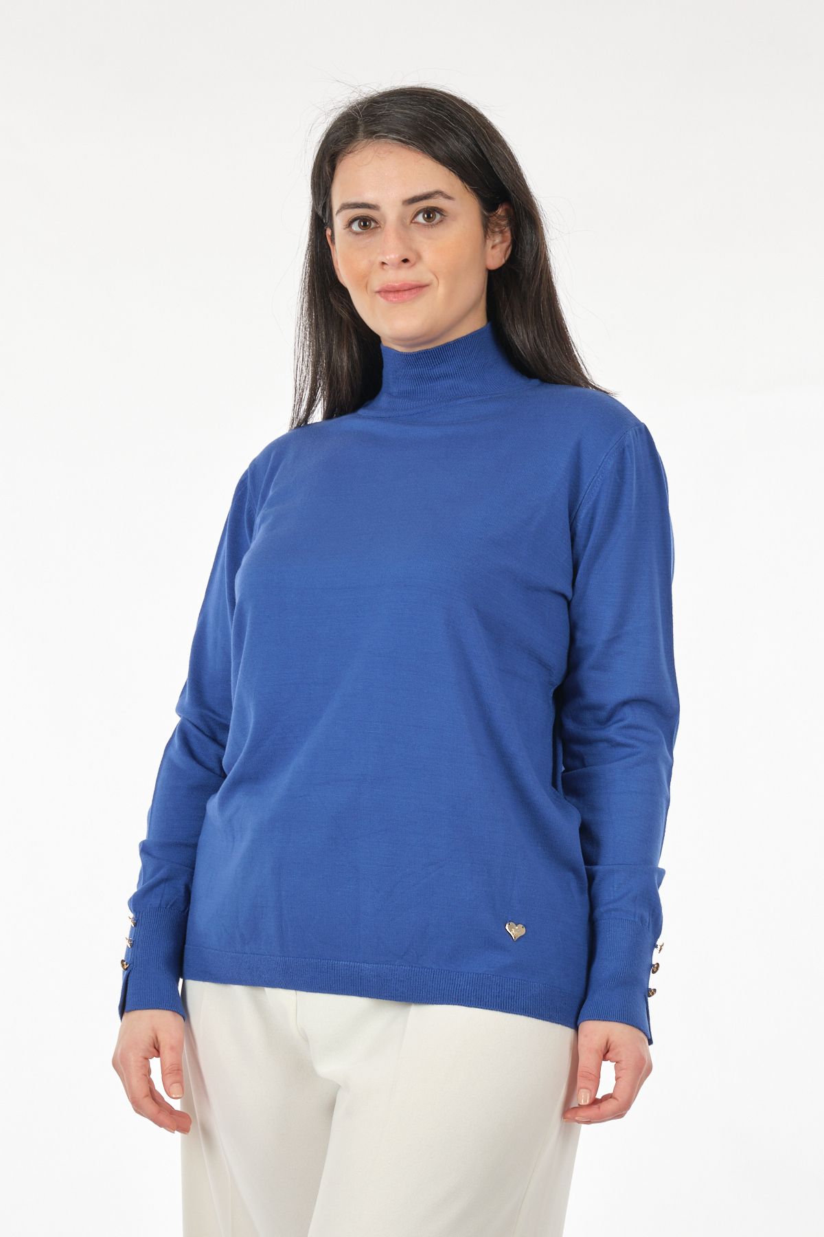 Royal blue shop sweater plus size