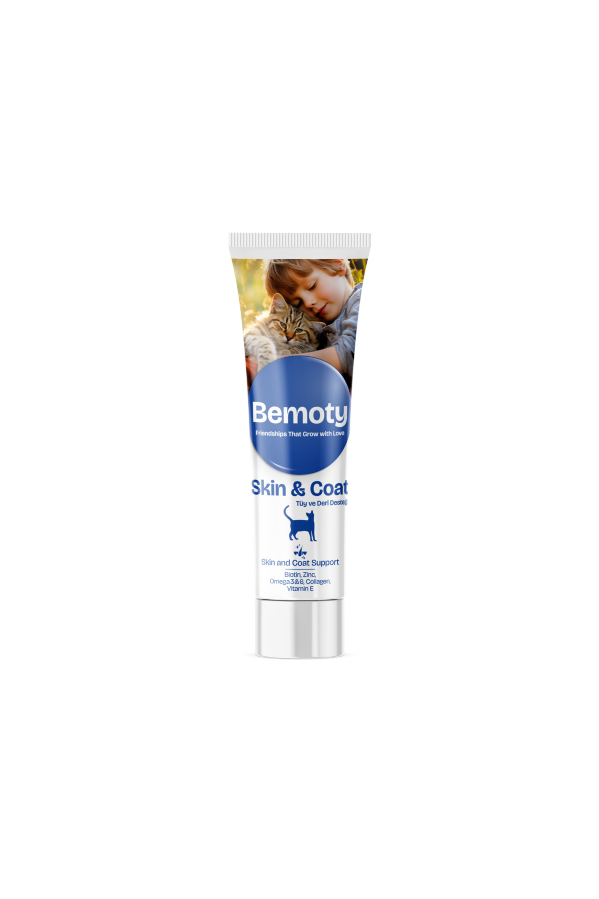 BEMOTY TÜY ve DERİ DESTEK SKIN & COAT MALT PASTA