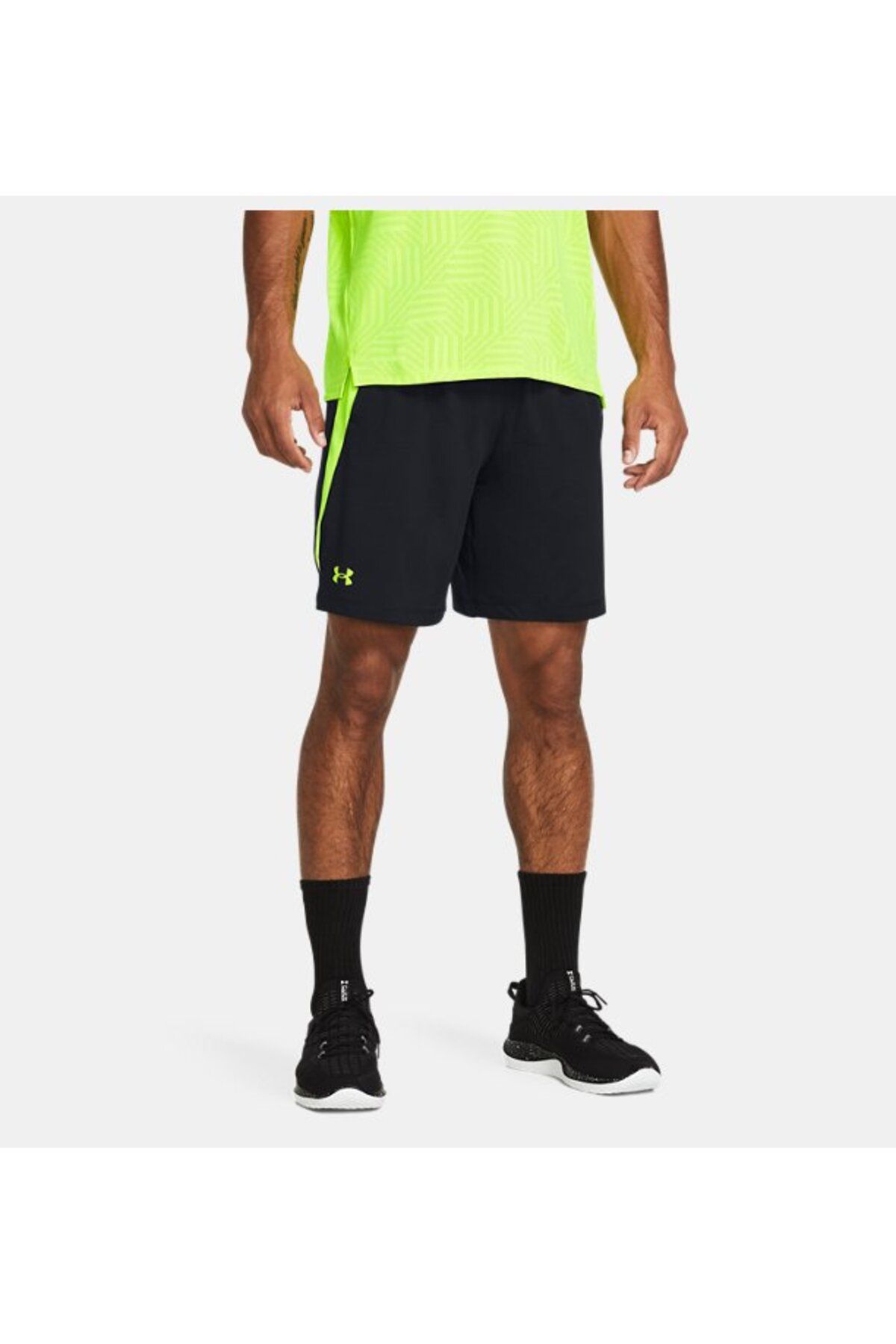 شورت ورزشی مشکی مردانه های پنجره UA Tech ™ 1376955 002 Under Armour