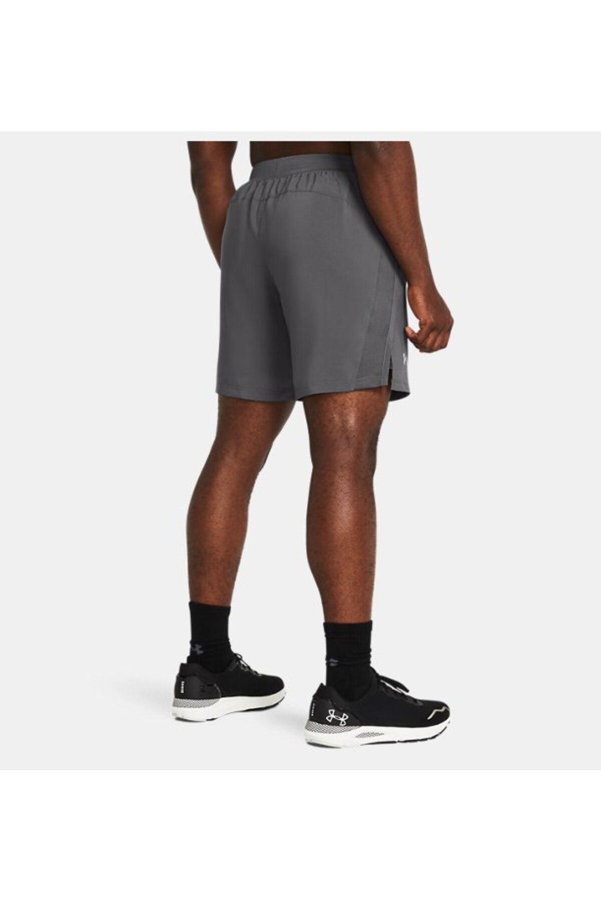 شورت ورزشی خاکستری مردانه های UA 7 اینچ 1382620 025 Under Armour