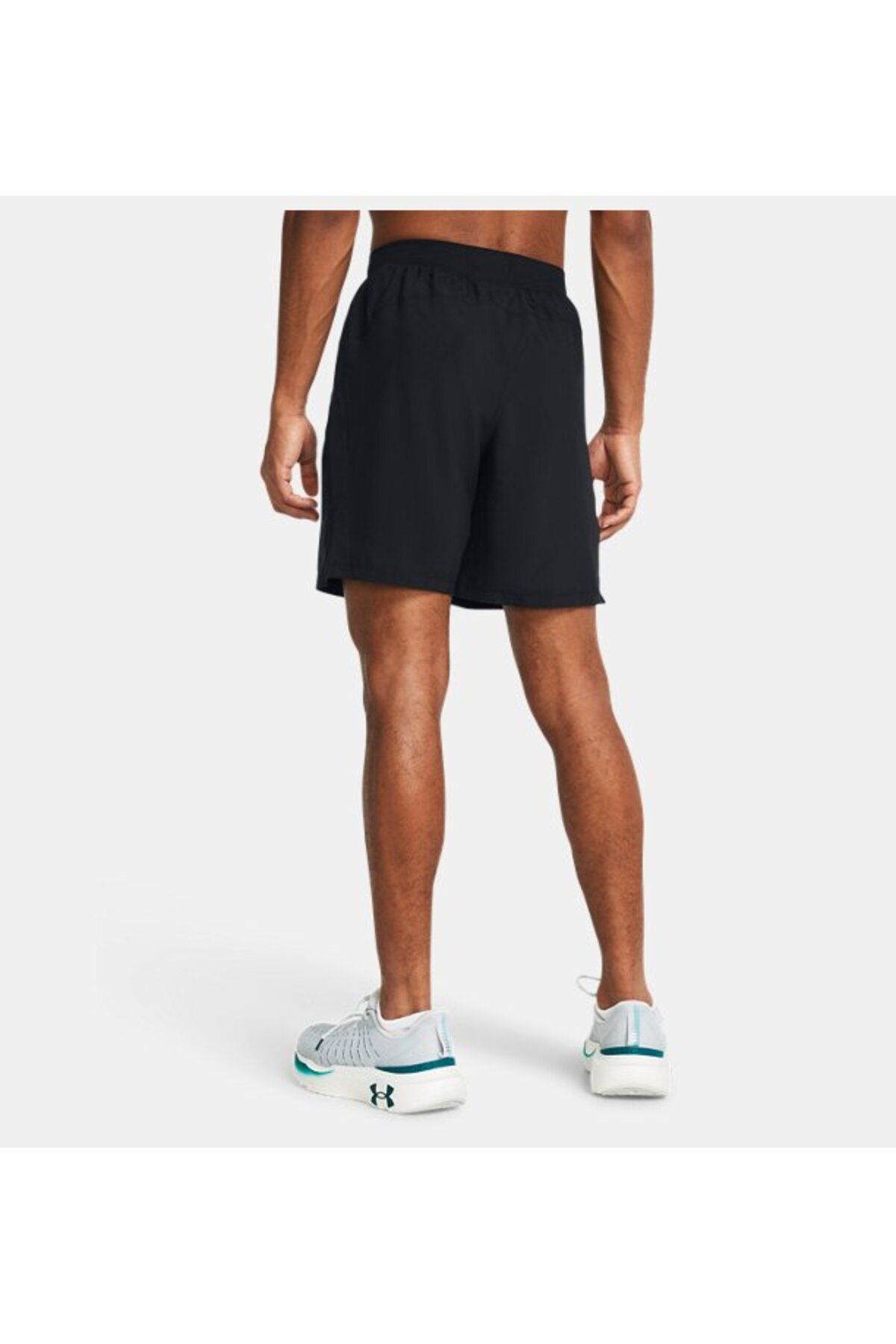 شورت ورزشی مشکی مردانه 7 اینچ UA بدون راه اندازی 382622 001 Under Armour