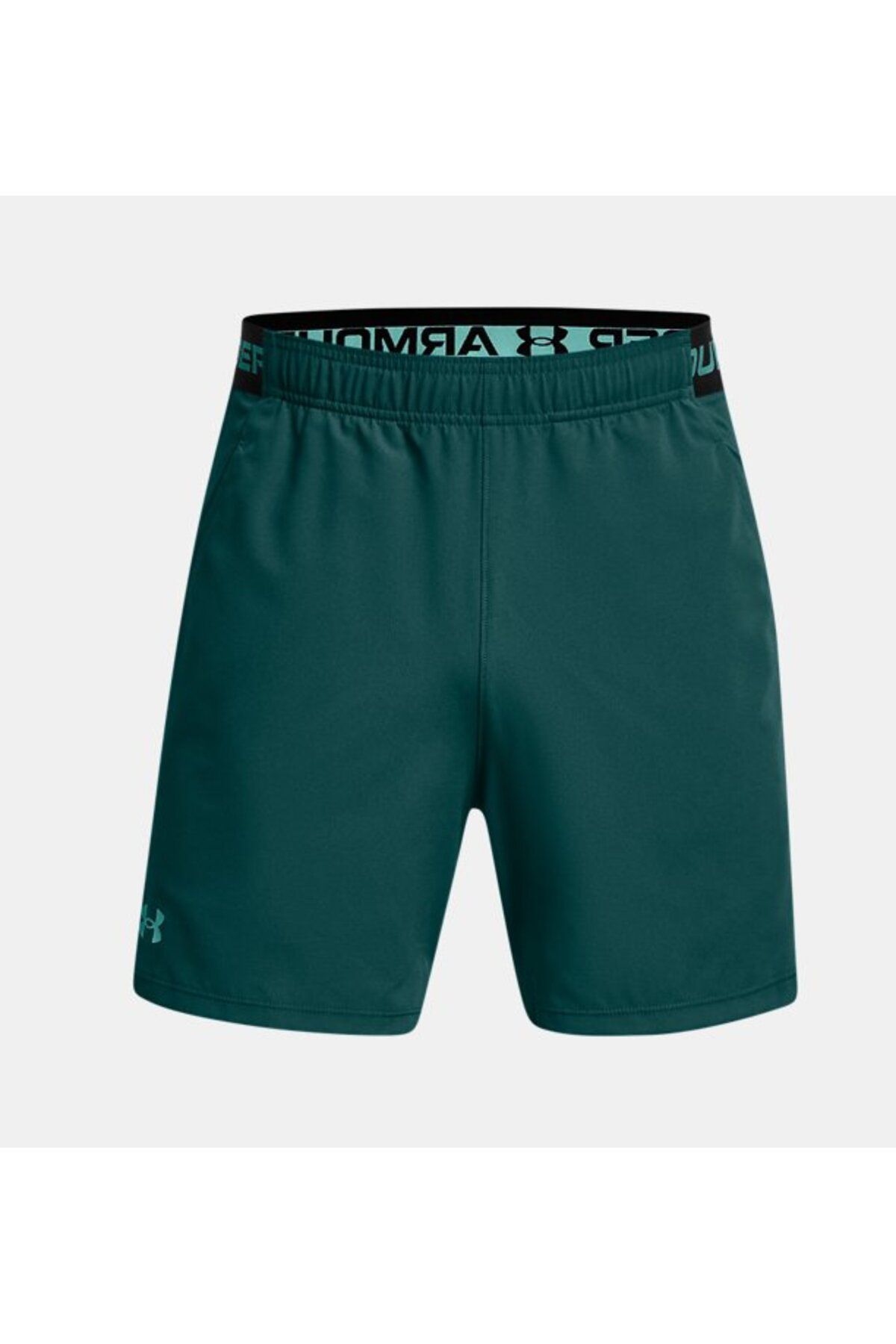 شورت ورزشی سبز مردانه های تمرینی بافته شده 6in 1373718 449 Under Armour