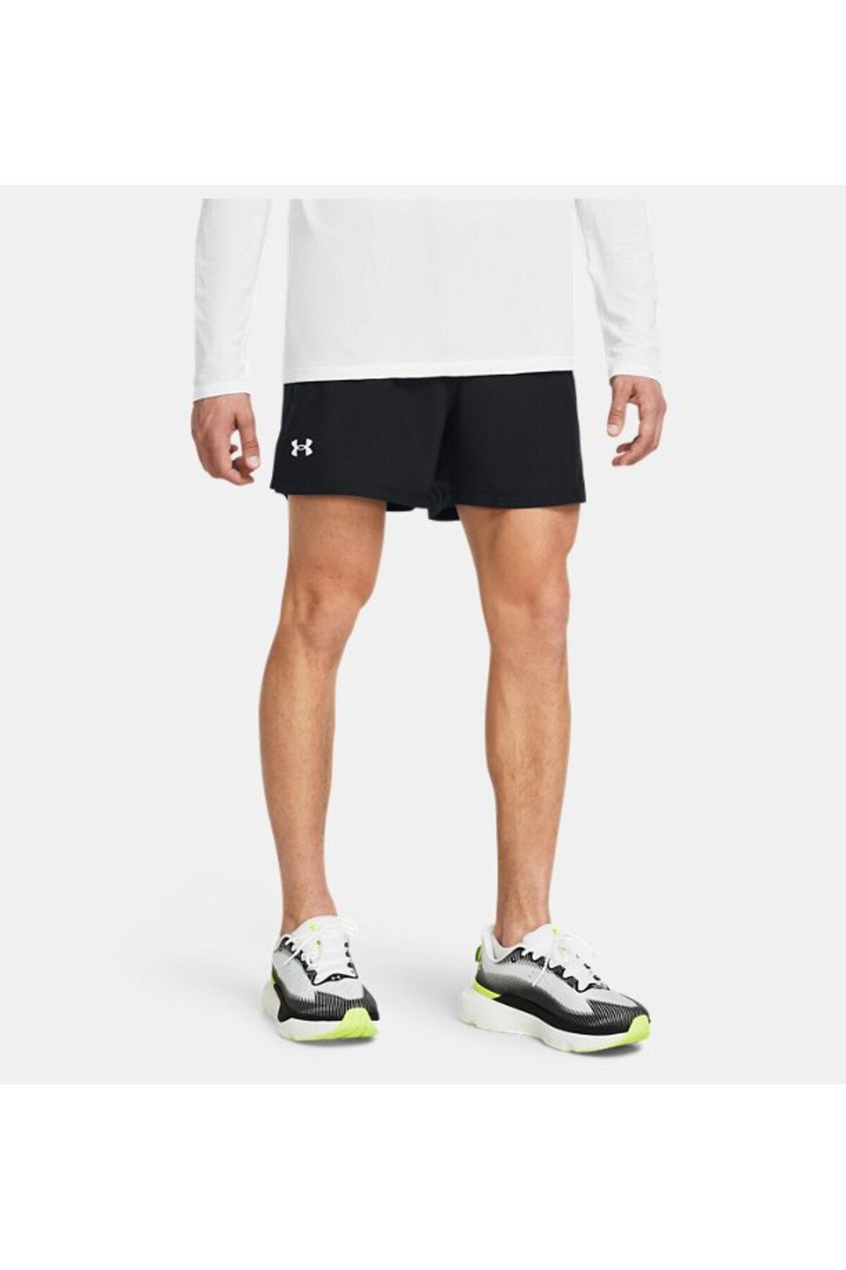 شورت ورزشی مشکی مردانه های UA 5 1382617 001 Under Armour
