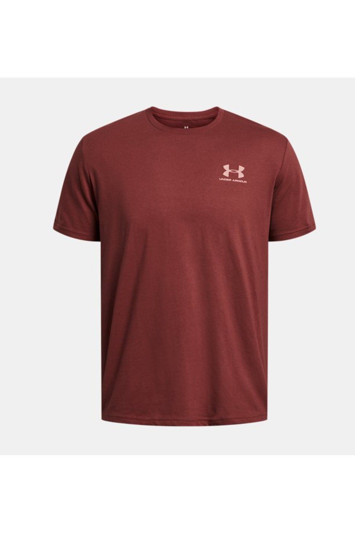 تی شرت صورتی مردانه آستین کوتاه قفسه سینه در سمت چپ UA 1326799 689 Under Armour