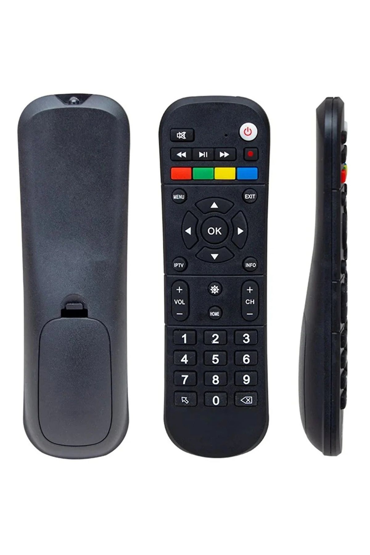 ATAELEKTRONİK Multibox Funroid - Sencrom Kumandası Multibox Fundroid 9 Tv  Box Kumandası Wiisat Expat Z1010