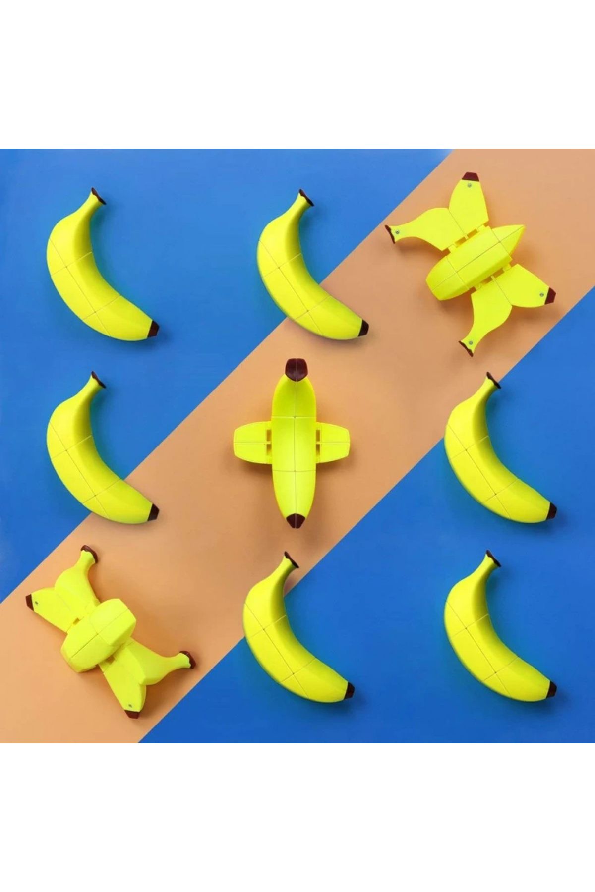 OYUNCAK STORE-Rubik's Cube Banana Shaped - Intelligence Cube 4