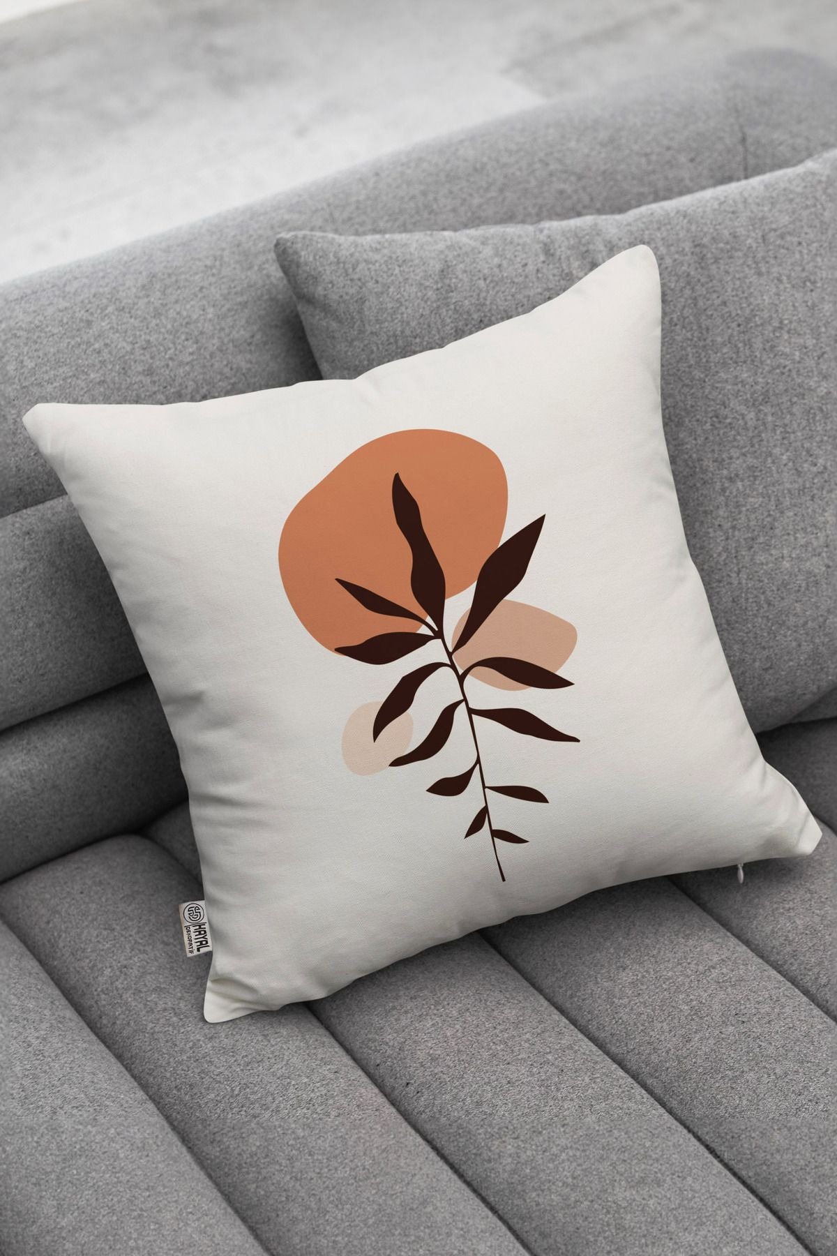 Hayal Dekoratif Abstract Abstract Botanical Leaves Digital Printed