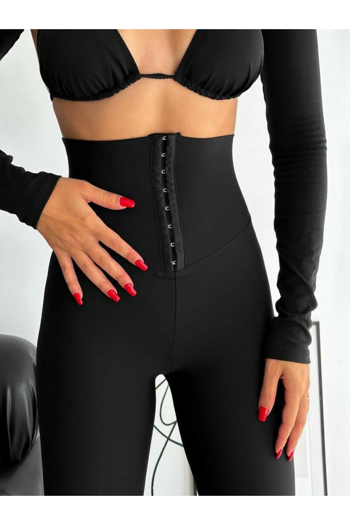 Çiçek Exclusive Legíny s agrafkami