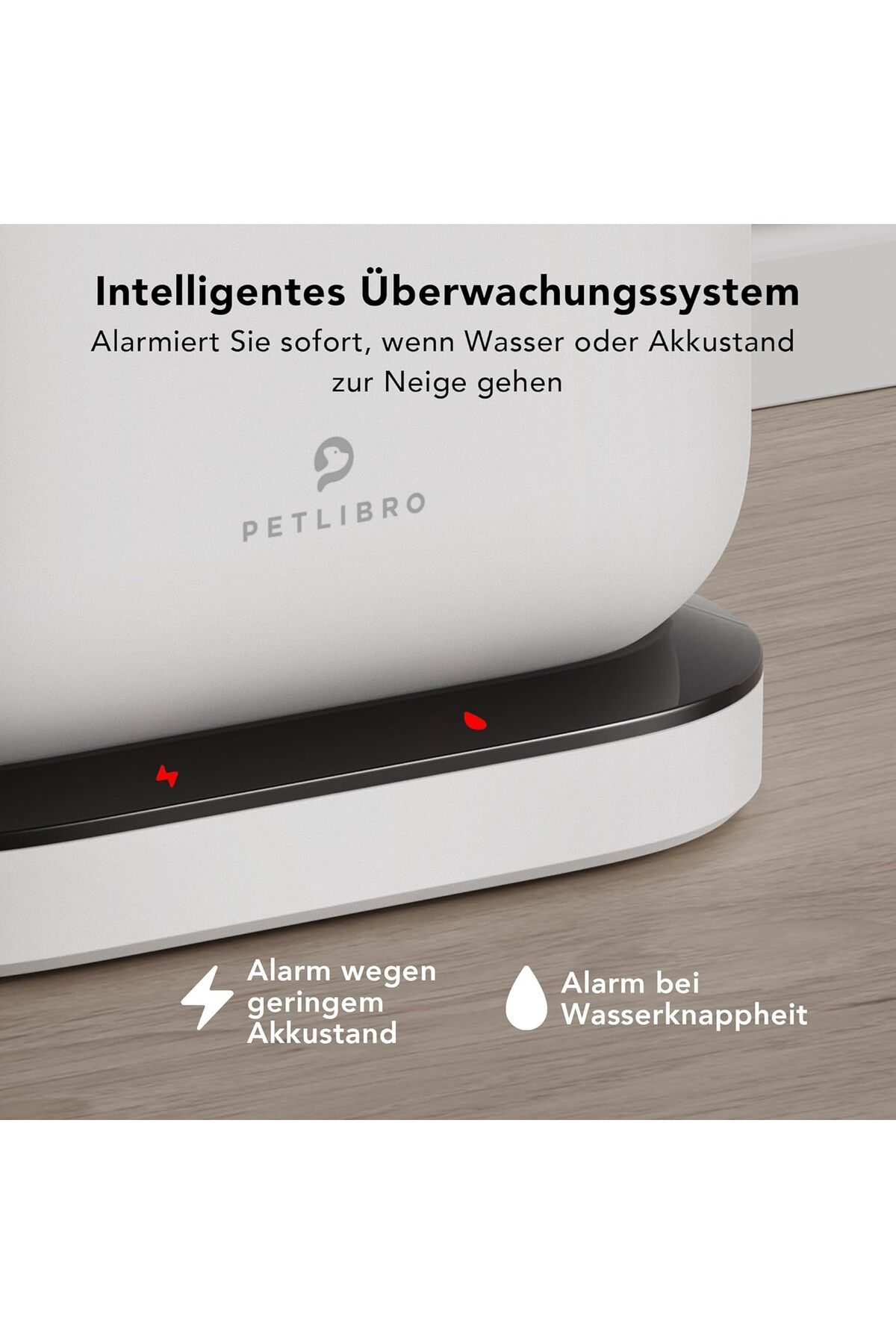 petlibro-Cat fountain, wireless, BPA free, ultra-quiet, with motion sensor, Dockstream battery operated 6