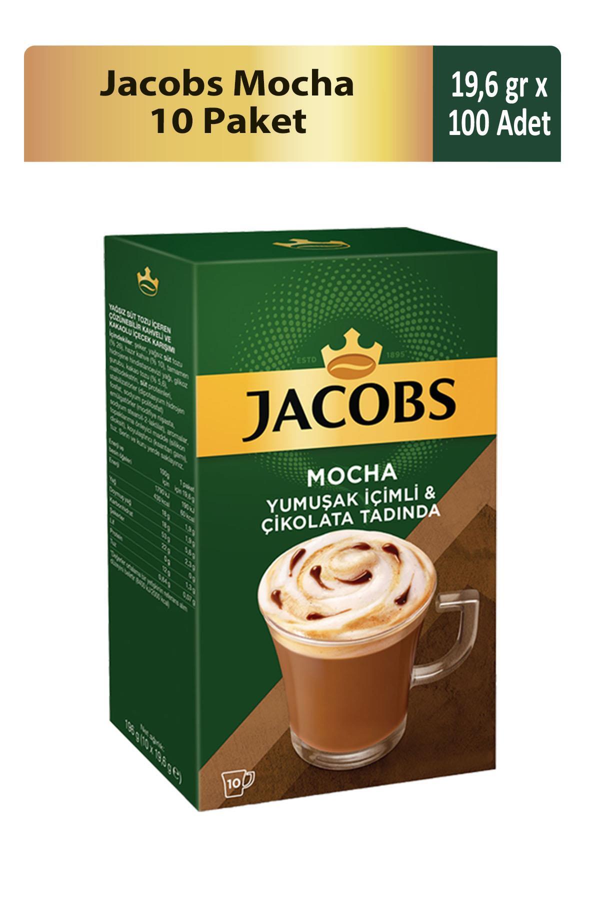 Jacobs Mocha 10'lu Kutu Kahve x 100 Adet Fiyatı, Yorumları Trendyol