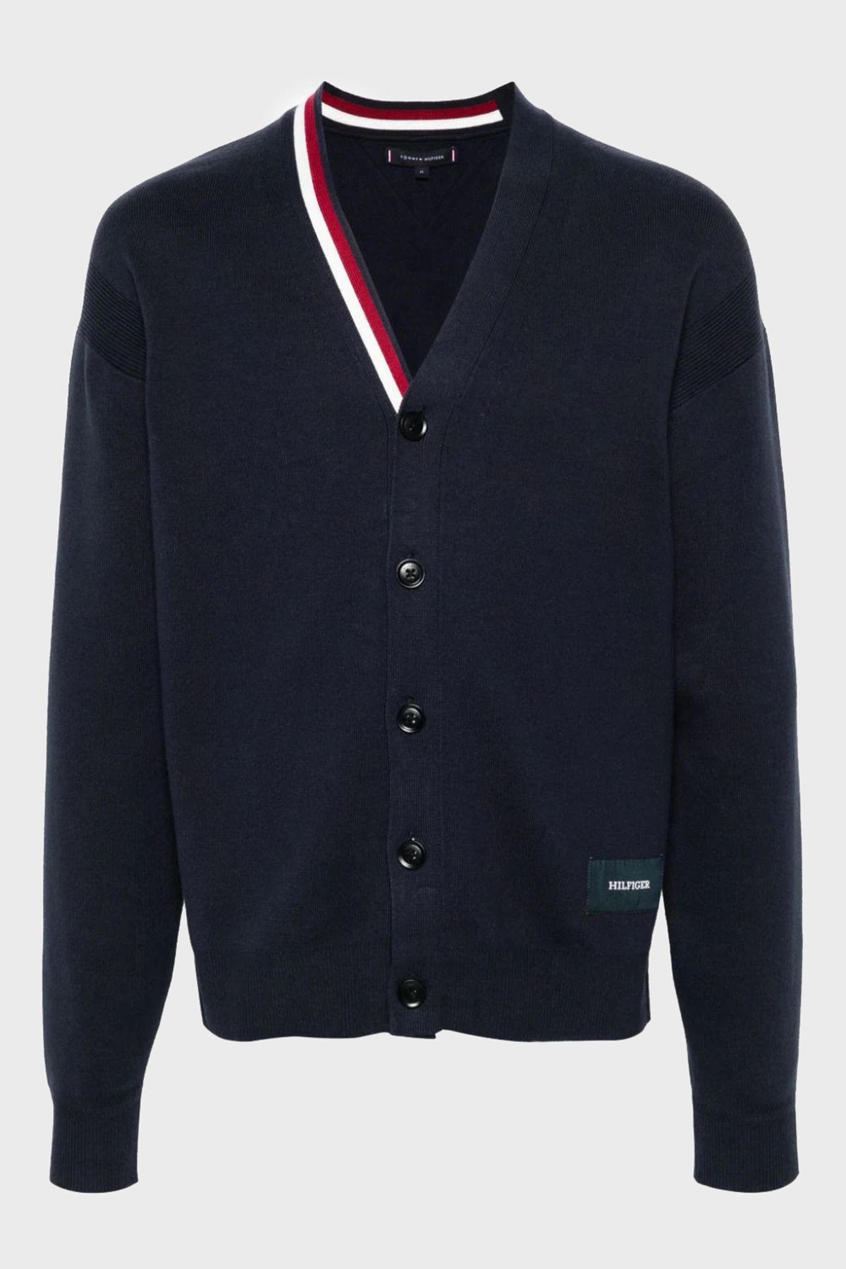 Tommy Hilfiger Buttoned Cotton Regular Fit Knitwear Cardigan Men s Cardigan MW0MW33521 DW5 Trendyol