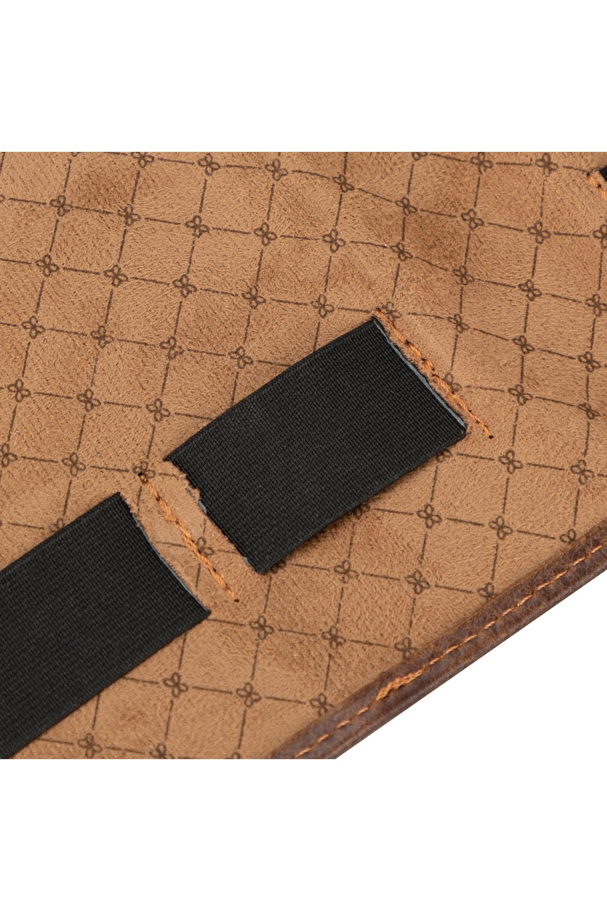 Bouletta-Leather Cable Organizer Bag - Brown 5
