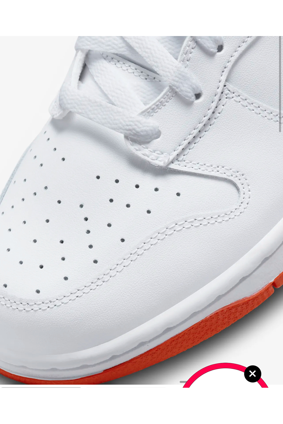 کتانی Nike نایکی Dunk High Retro White اورجینال - تصویر 8