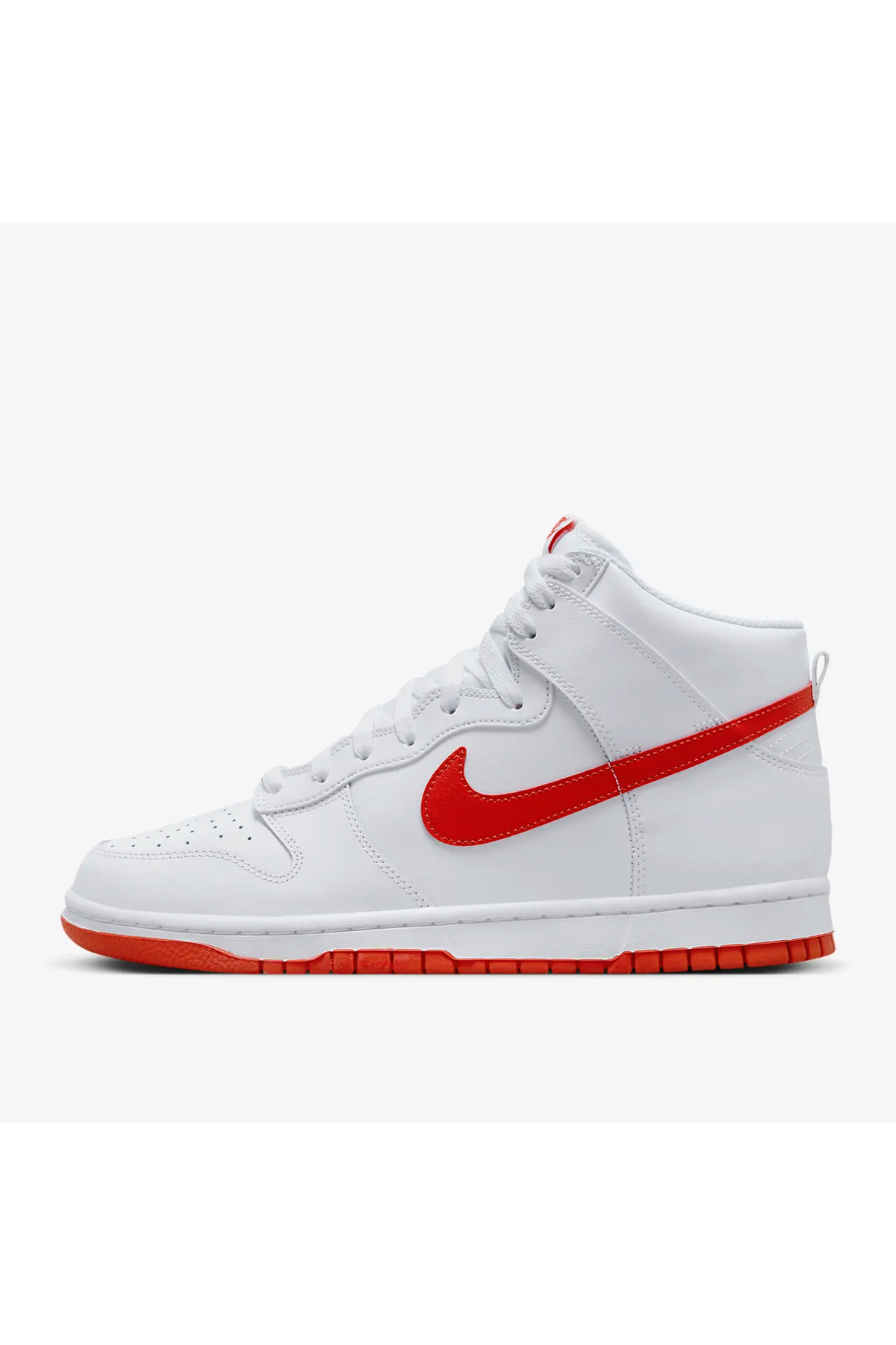 کتانی Nike نایکی Dunk High Retro White اورجینال - تصویر 3