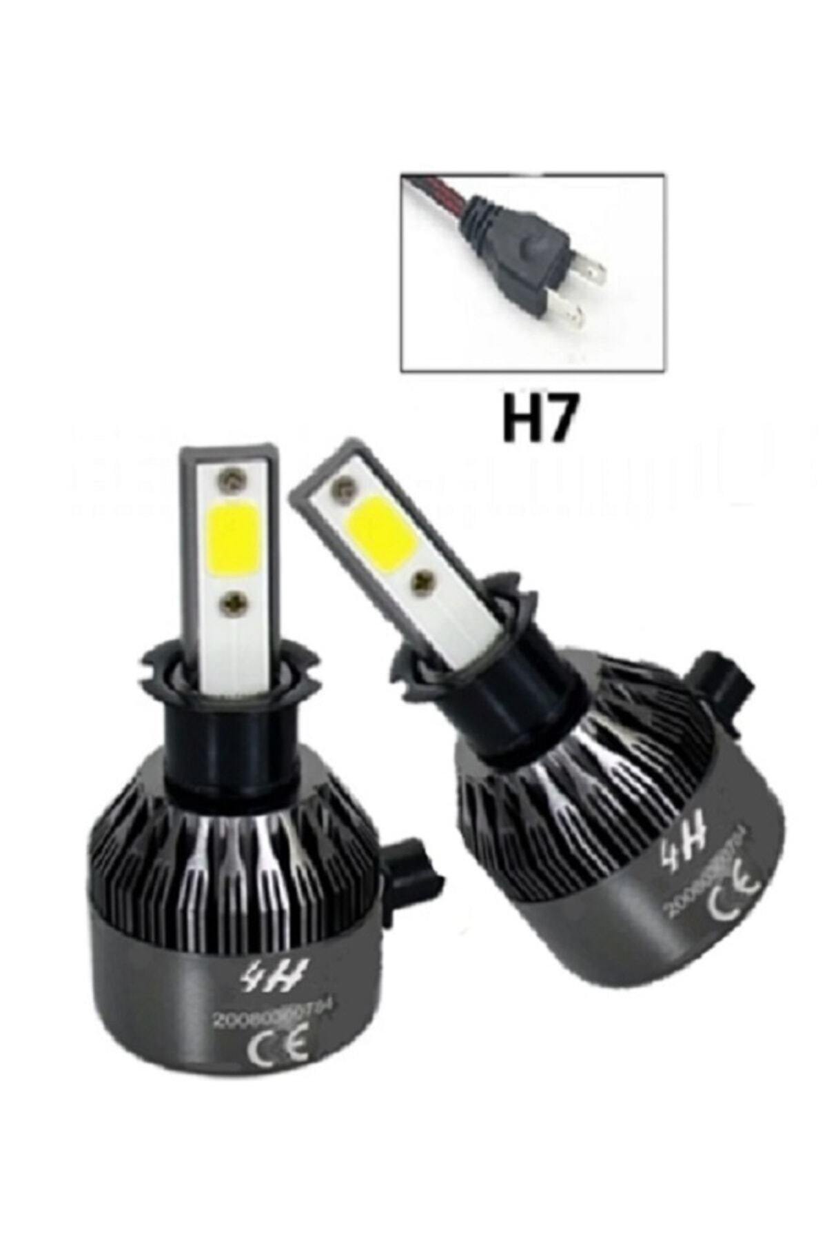 reyoto H7 Soket Led Xenon Far Ampulu Şimşek Etkili 6500k - 8000