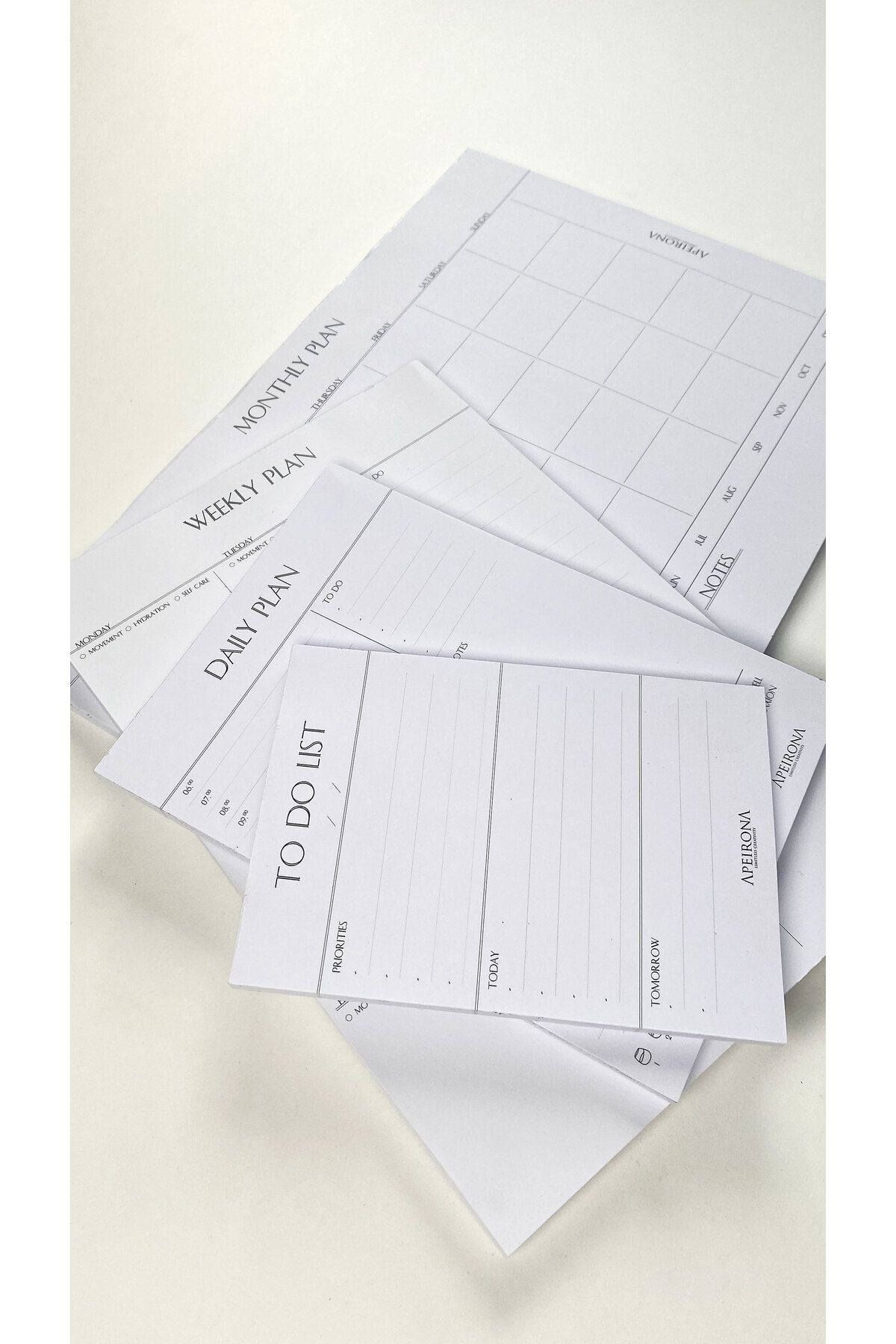 Apeirona | Limitless Art-Mega Planning Set - Monthly - Weekly - Daily - To-Do List - Single Product 2